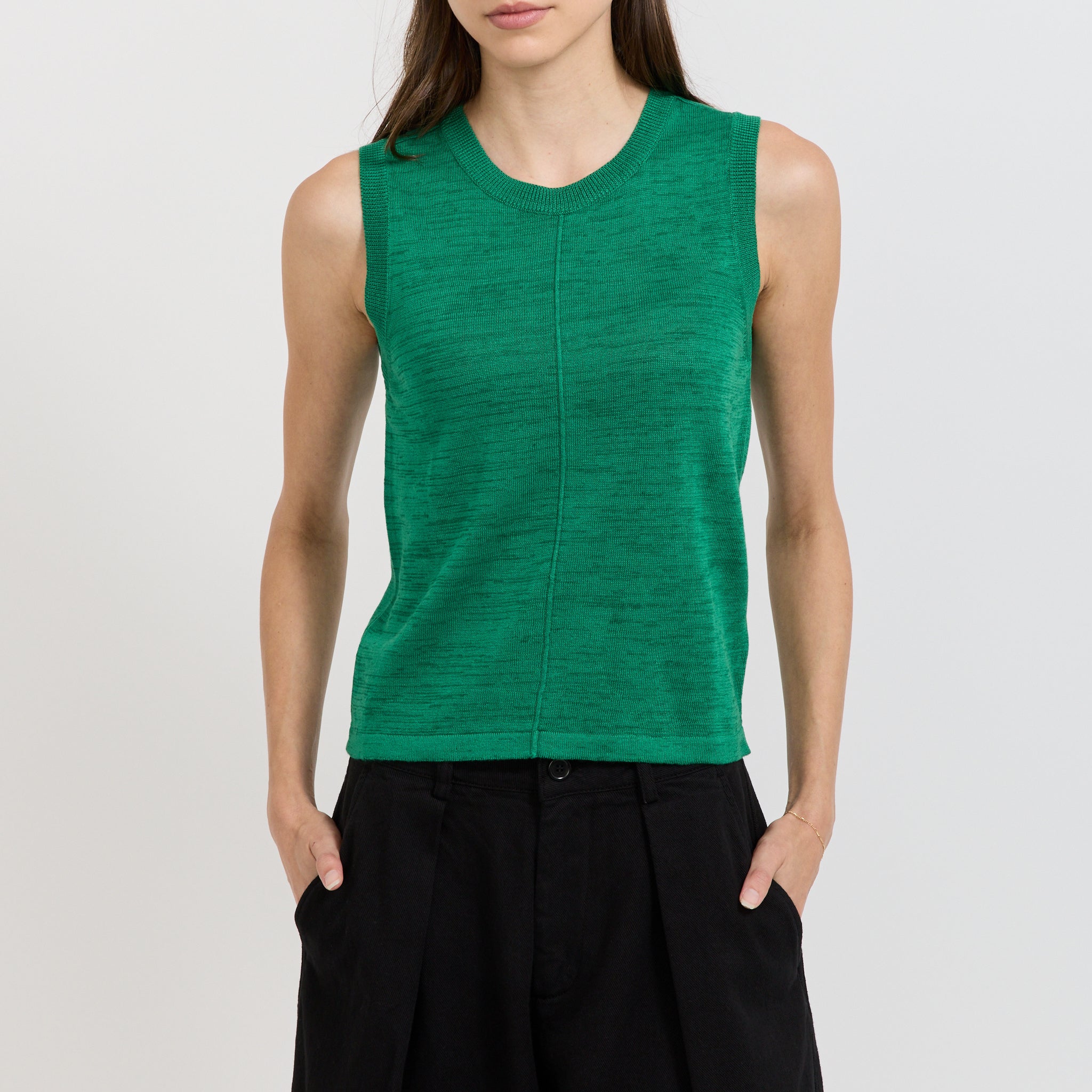 YMC | Dot Vest Green | Maplestore