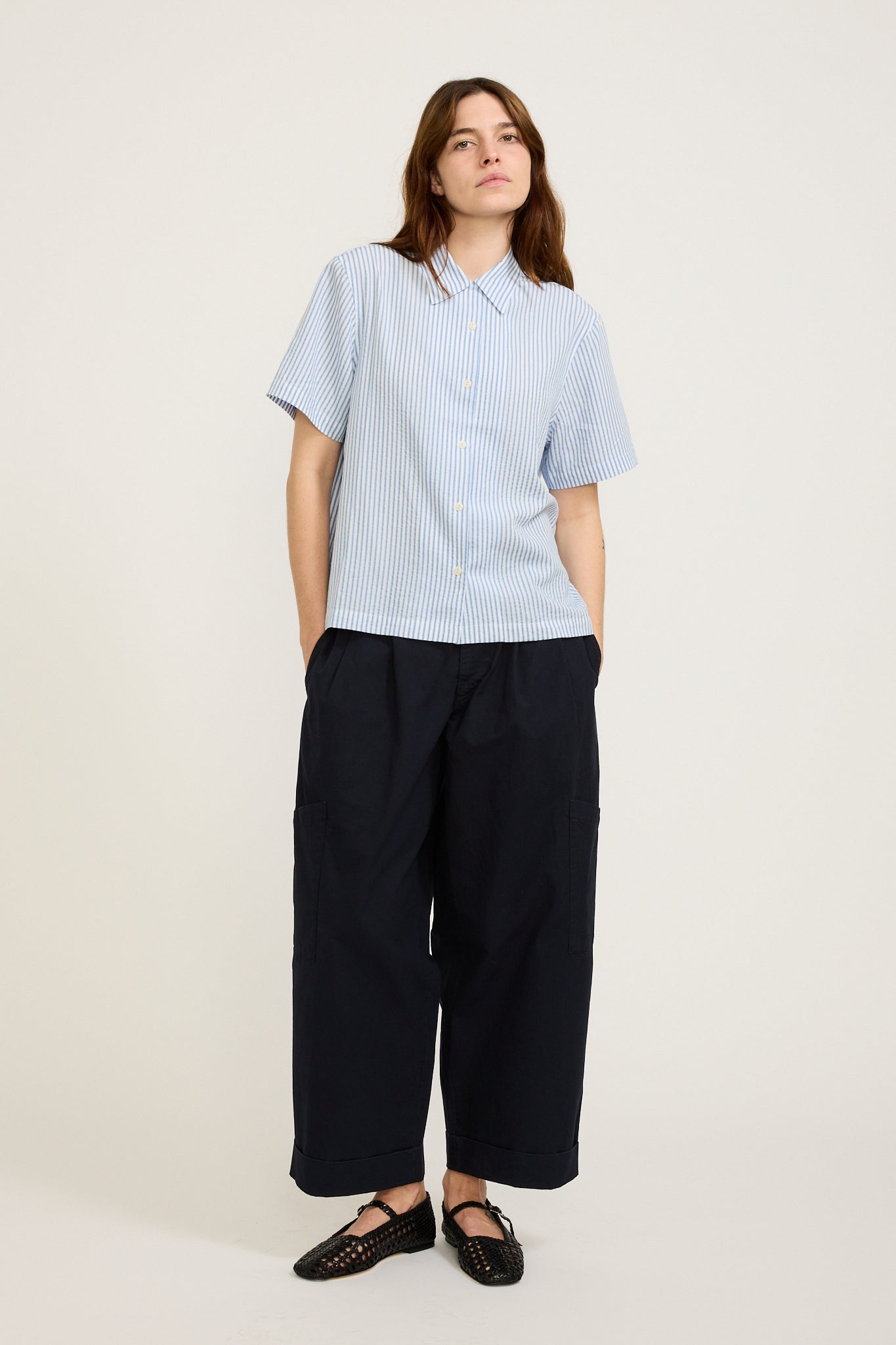 YMC | Grease Trouser Navy | Maplestore