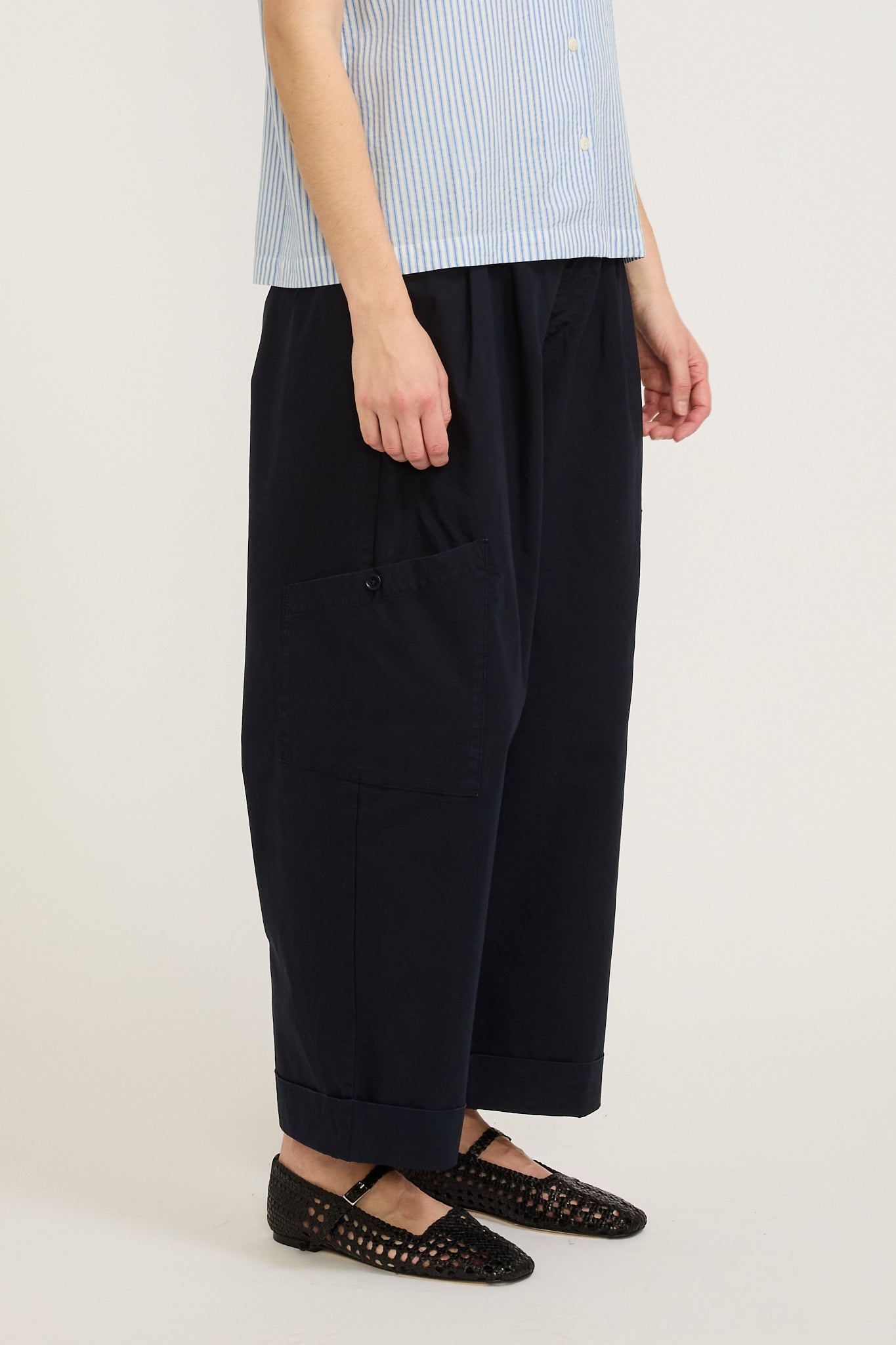 YMC | Grease Trouser Navy | Maplestore