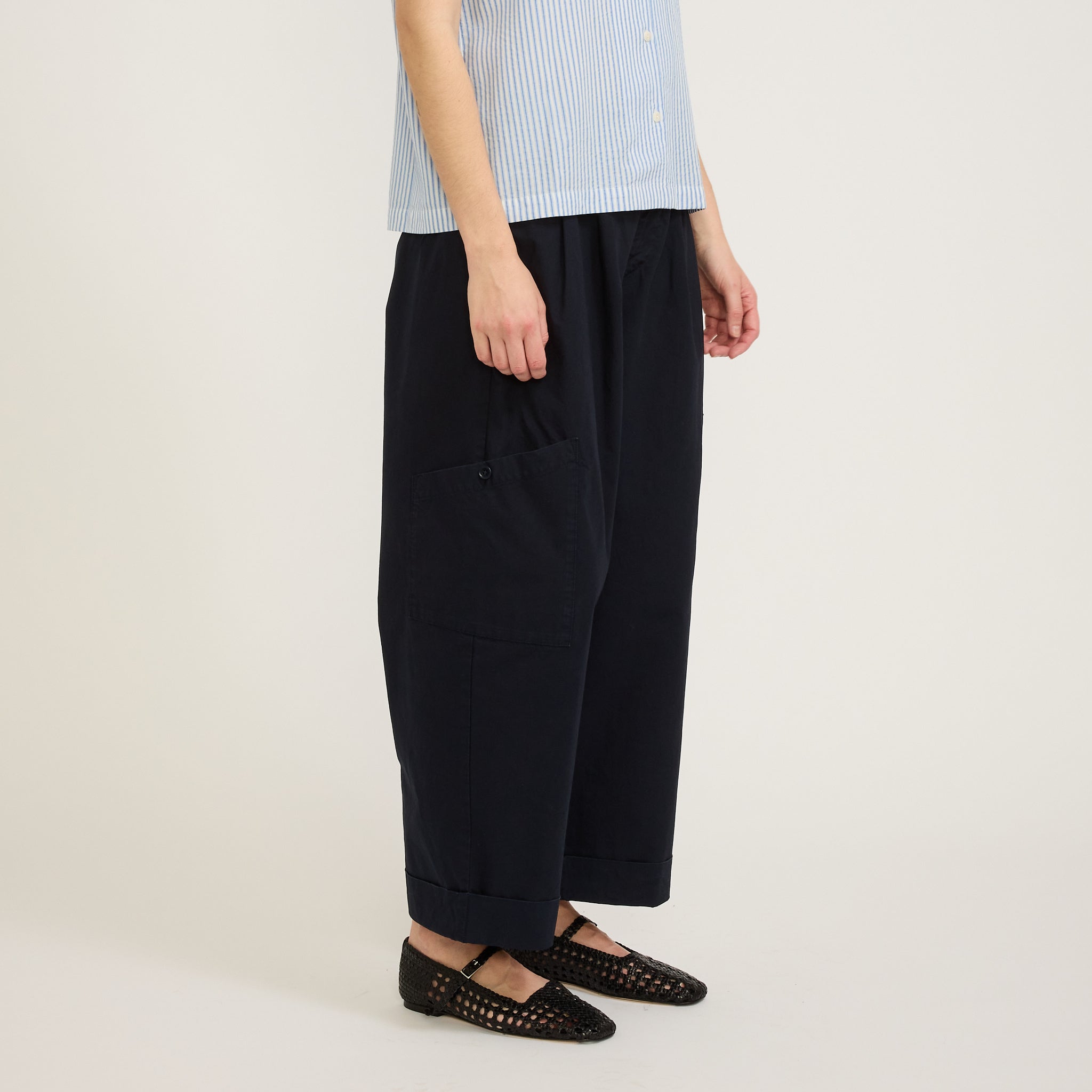 YMC | Grease Trouser Navy | Maplestore