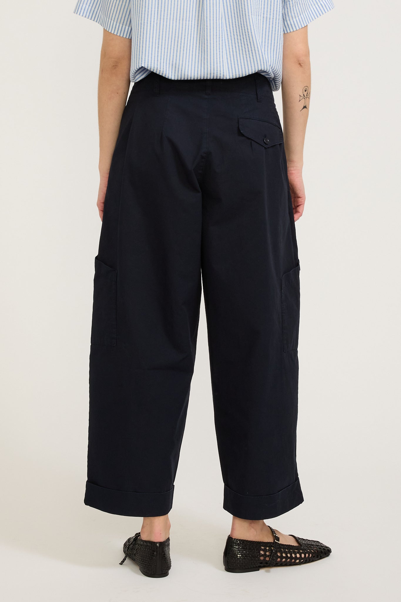 YMC | Grease Trouser Navy | Maplestore