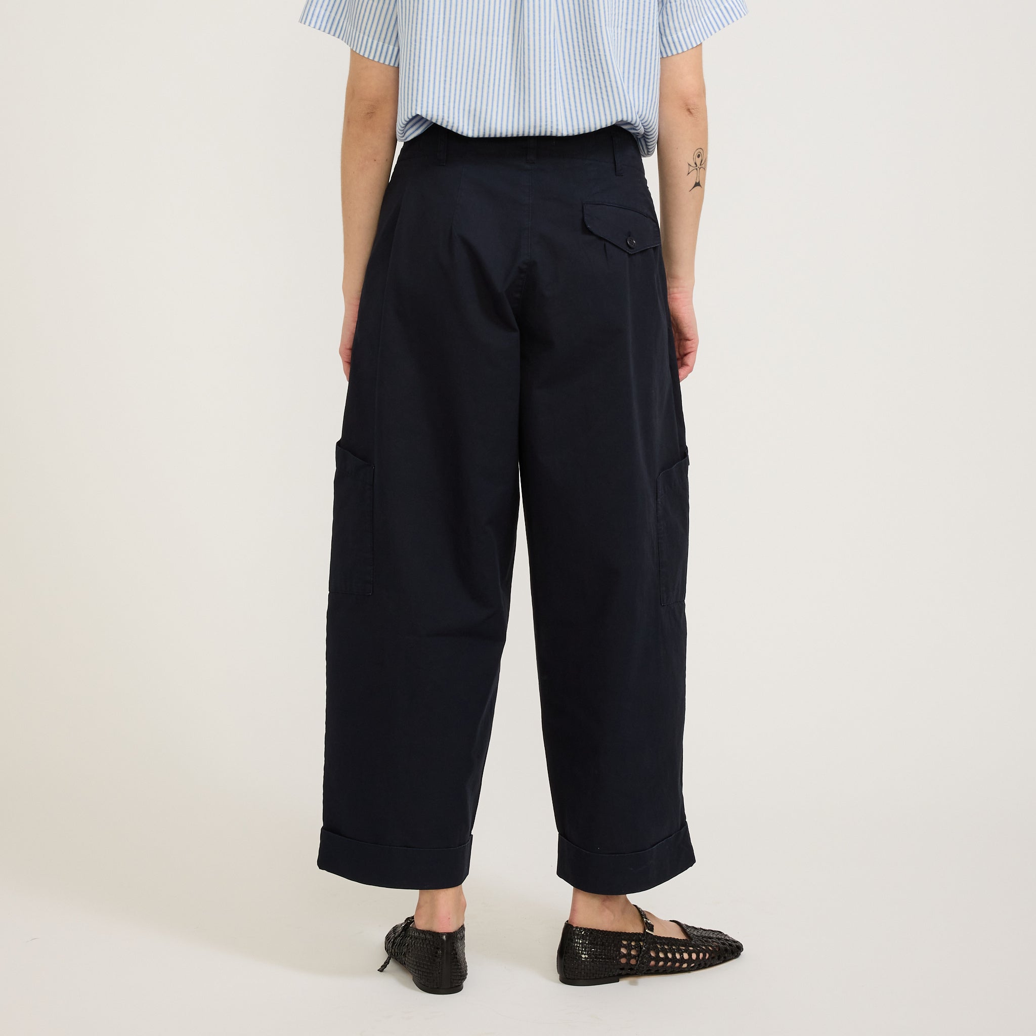 YMC | Grease Trouser Navy | Maplestore