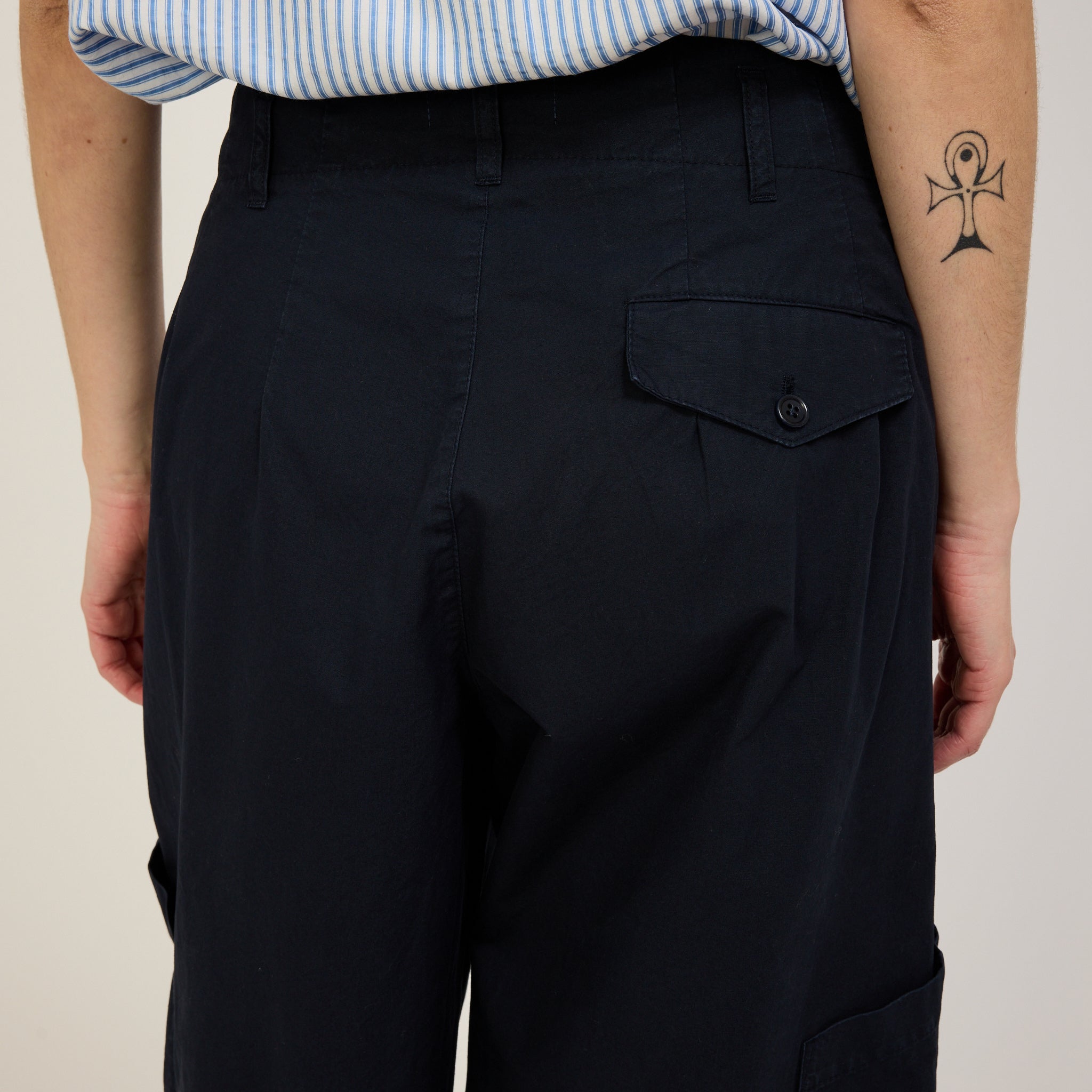 YMC | Grease Trouser Navy | Maplestore