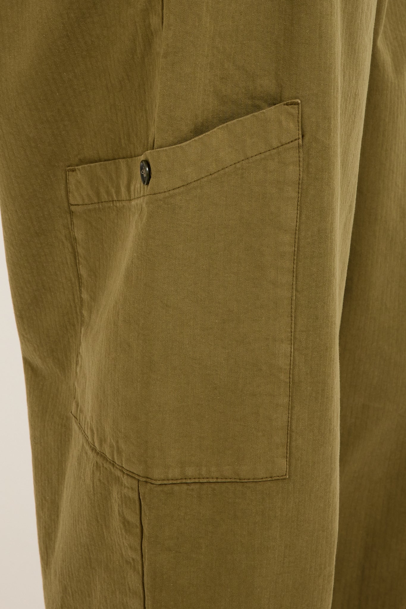 YMC | Grease Trouser Olive Green | Maplestore