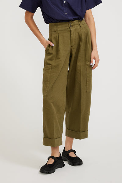 YMC | Grease Trouser Olive | Maplestore