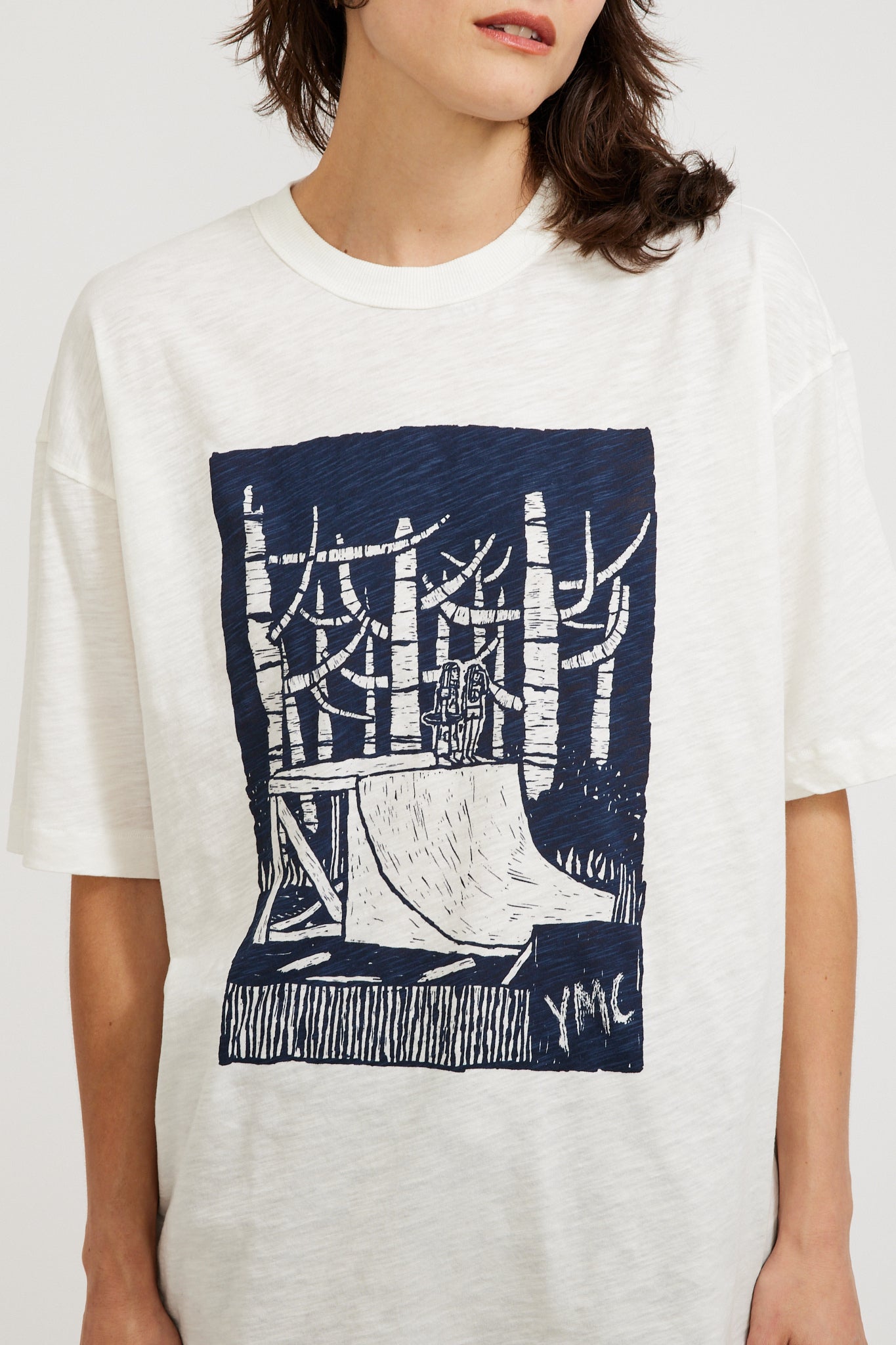 YMC | Its Out There T-Shirt White | Maplestore