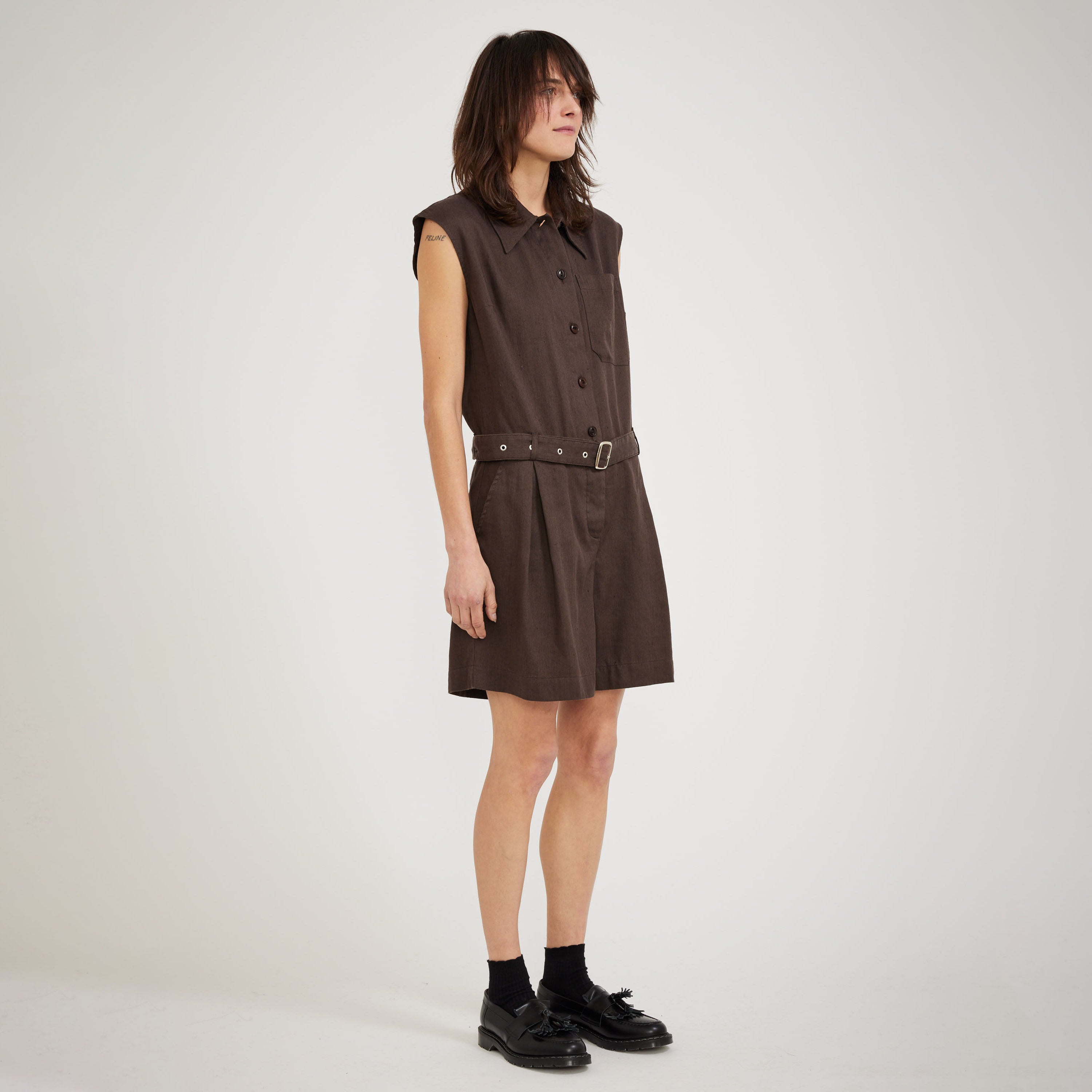 Julie Jumpsuit Brown