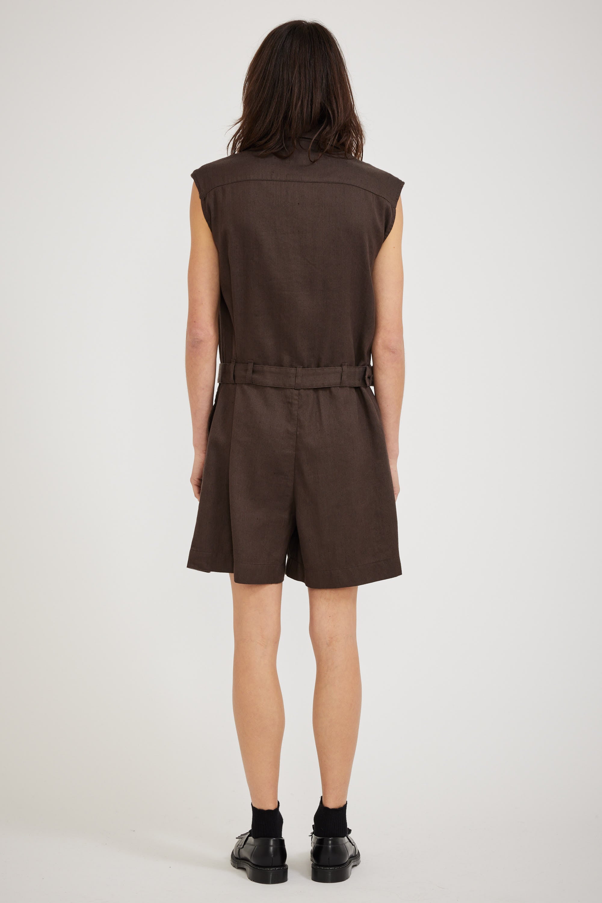 YMC | Julie Jumpsuit Brown | Maplestore