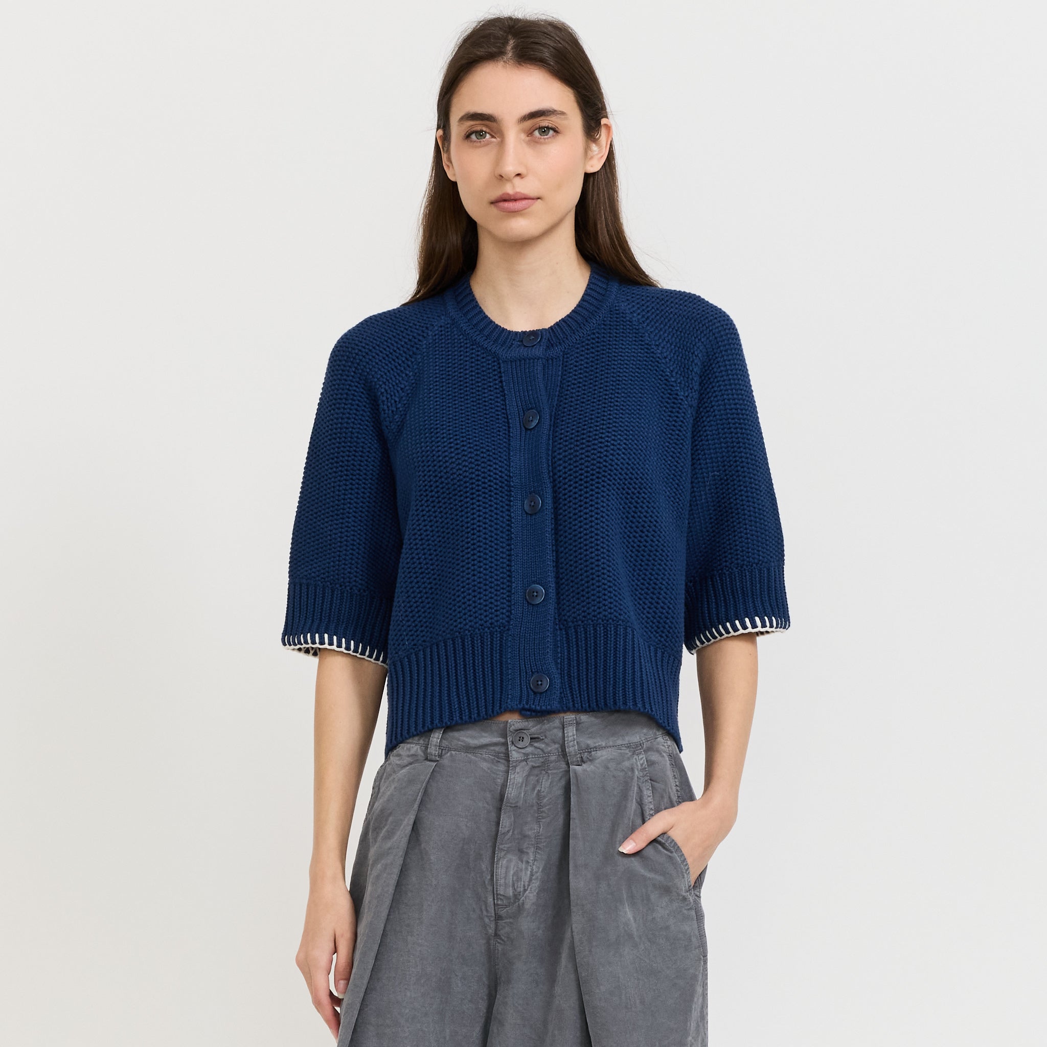 Kwai Cardigan Blue