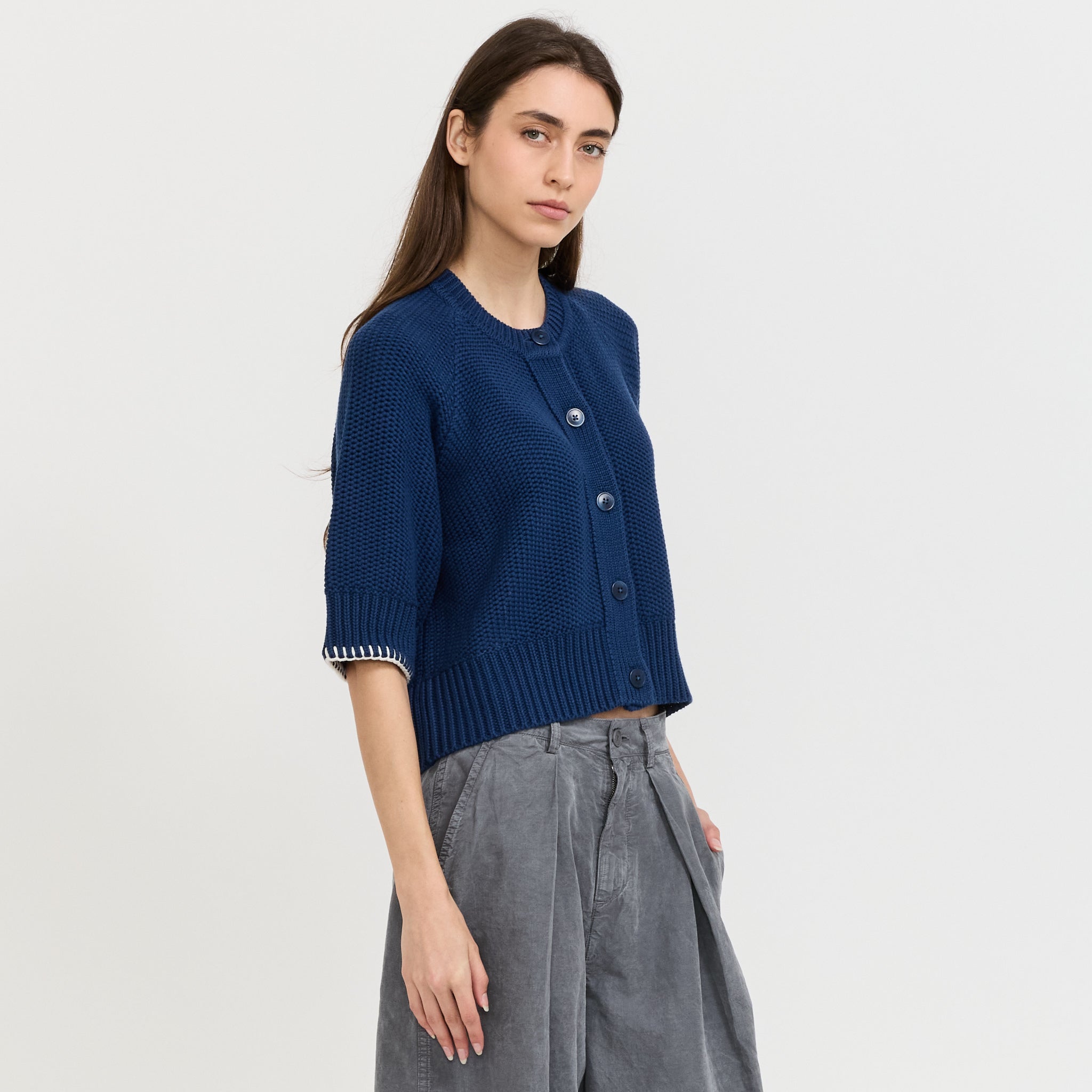 Kwai Cardigan Blue