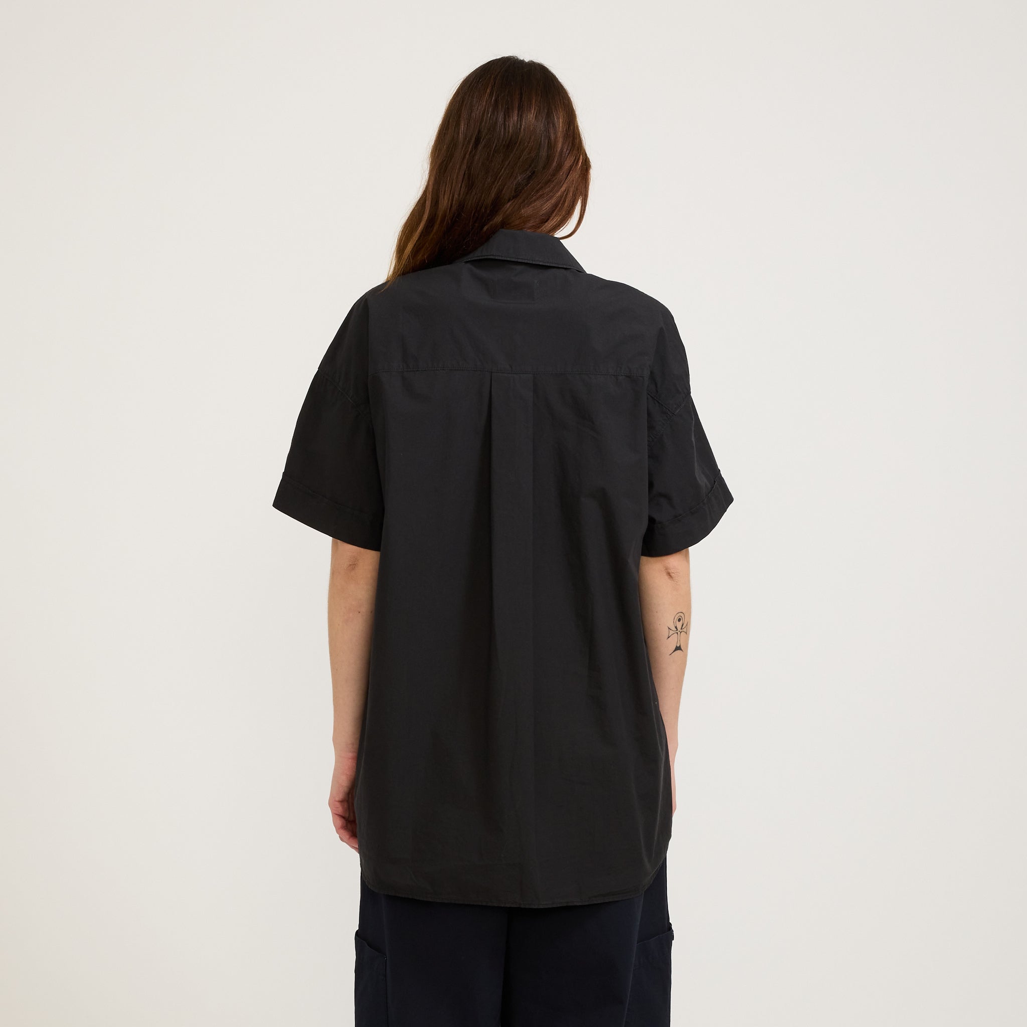 Lena Short Sleeve Shirt Black