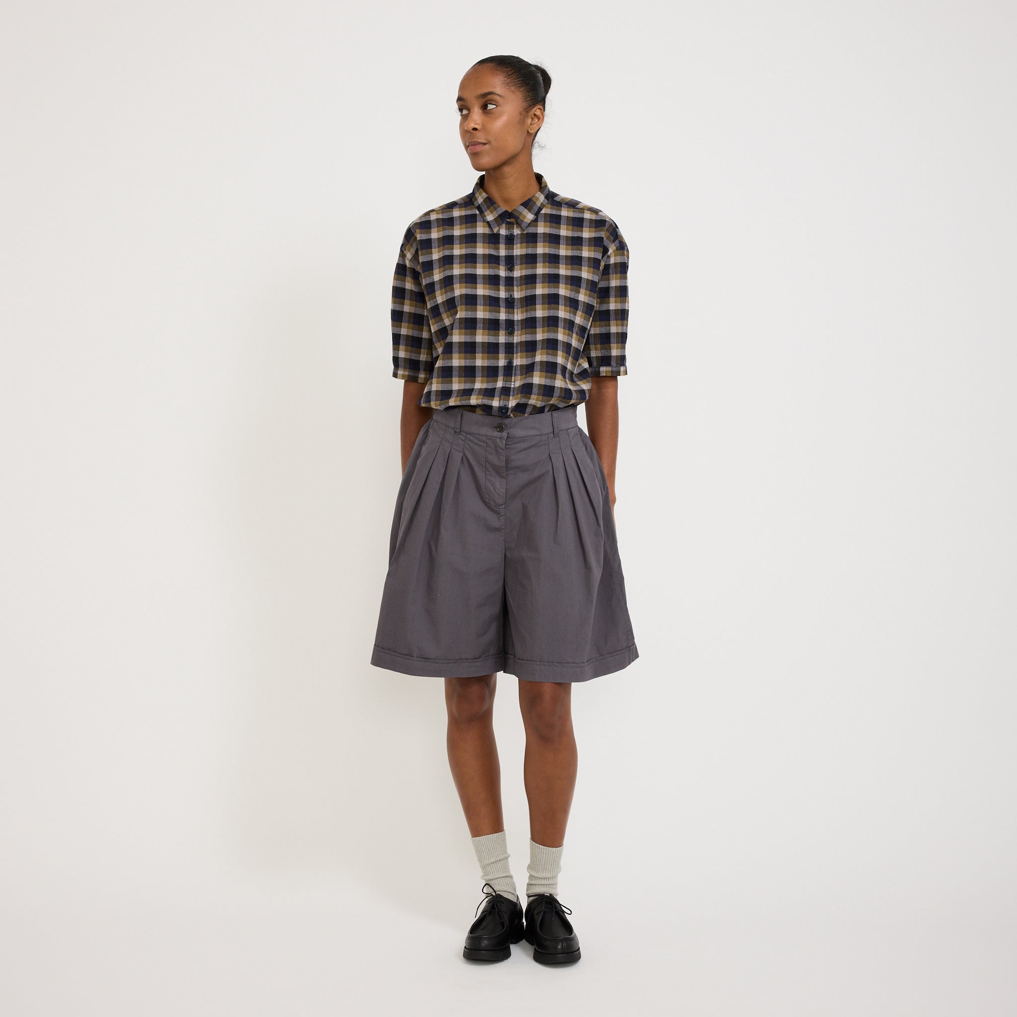 Marianne S/S Shirt Multi Check