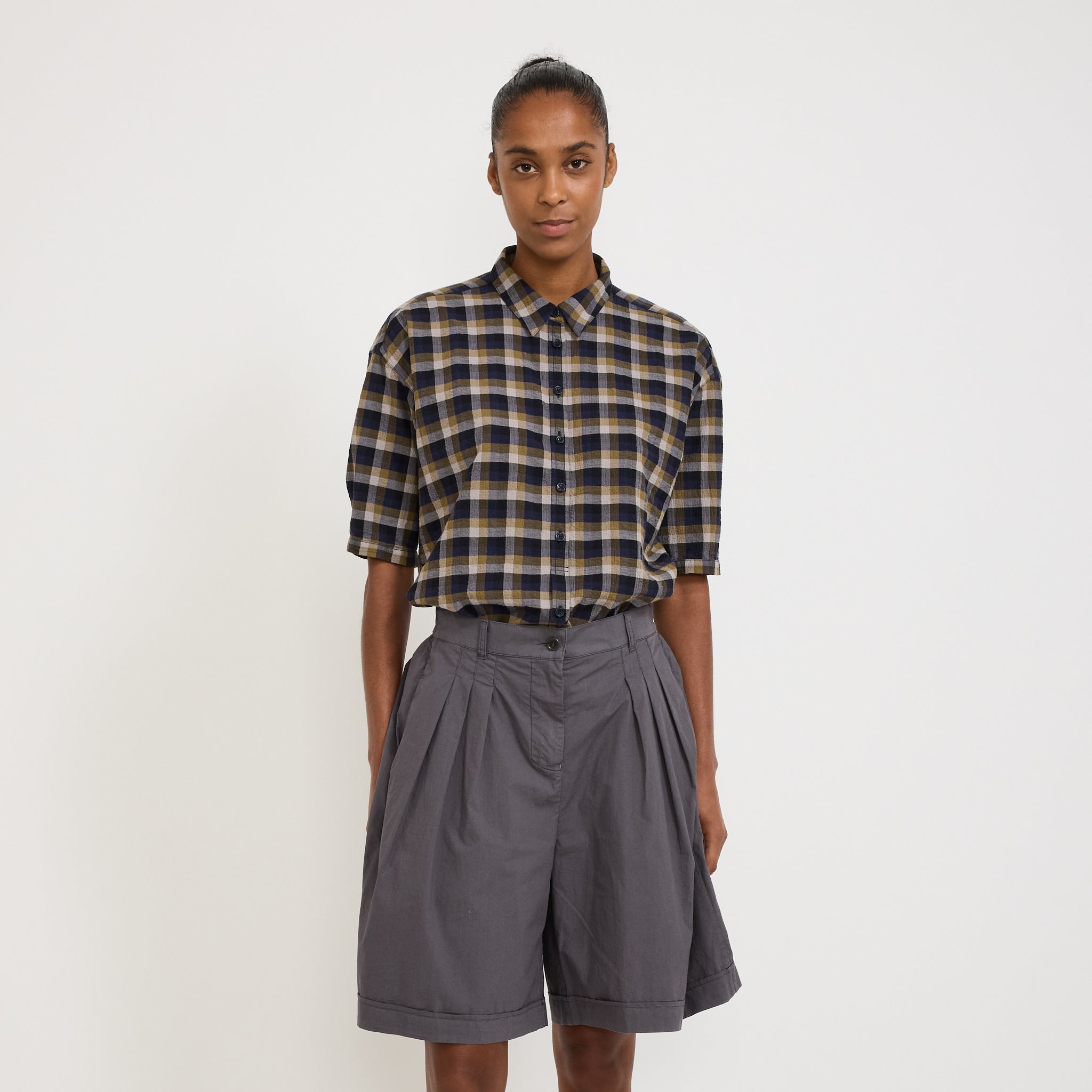 Marianne S/S Shirt Multi Check