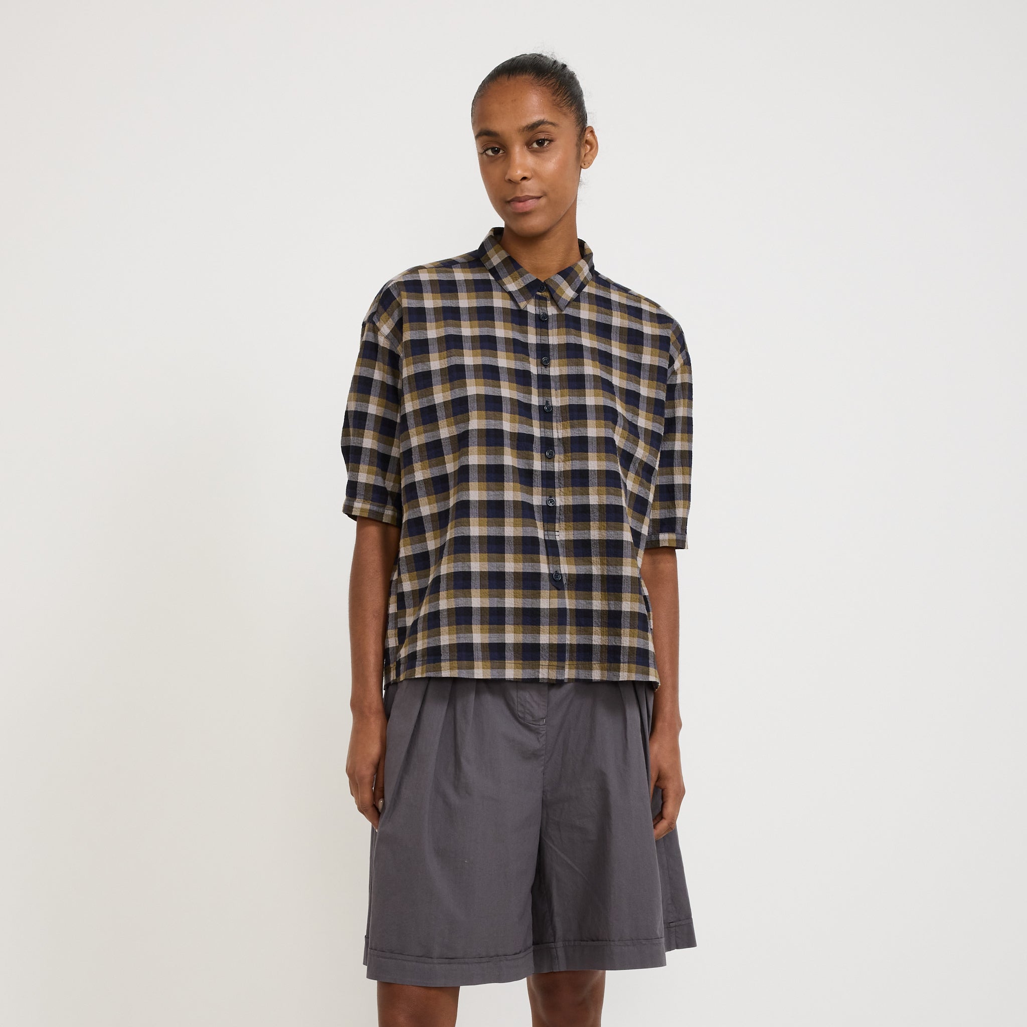 Marianne S/S Shirt Multi Check