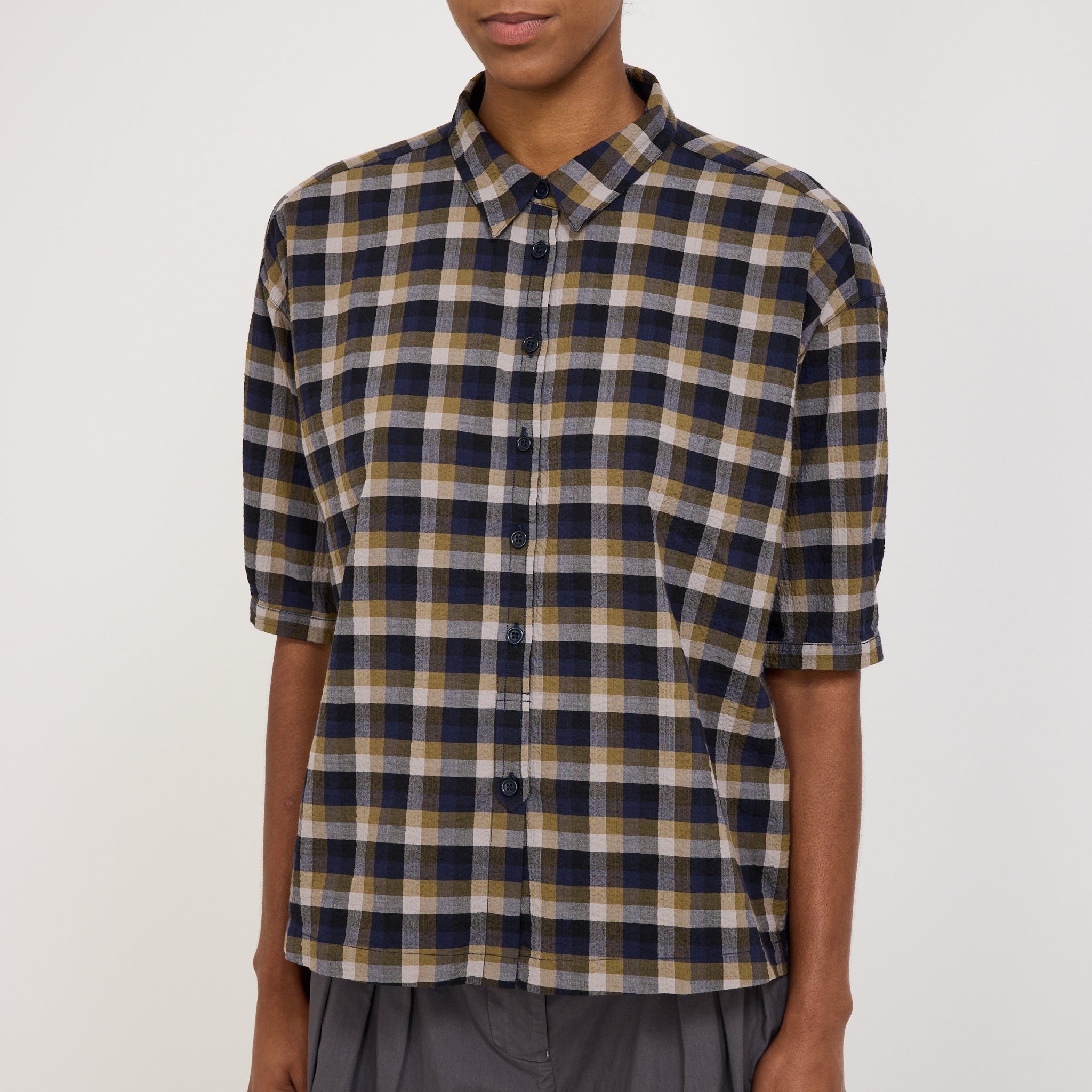 Marianne S/S Shirt Multi Check