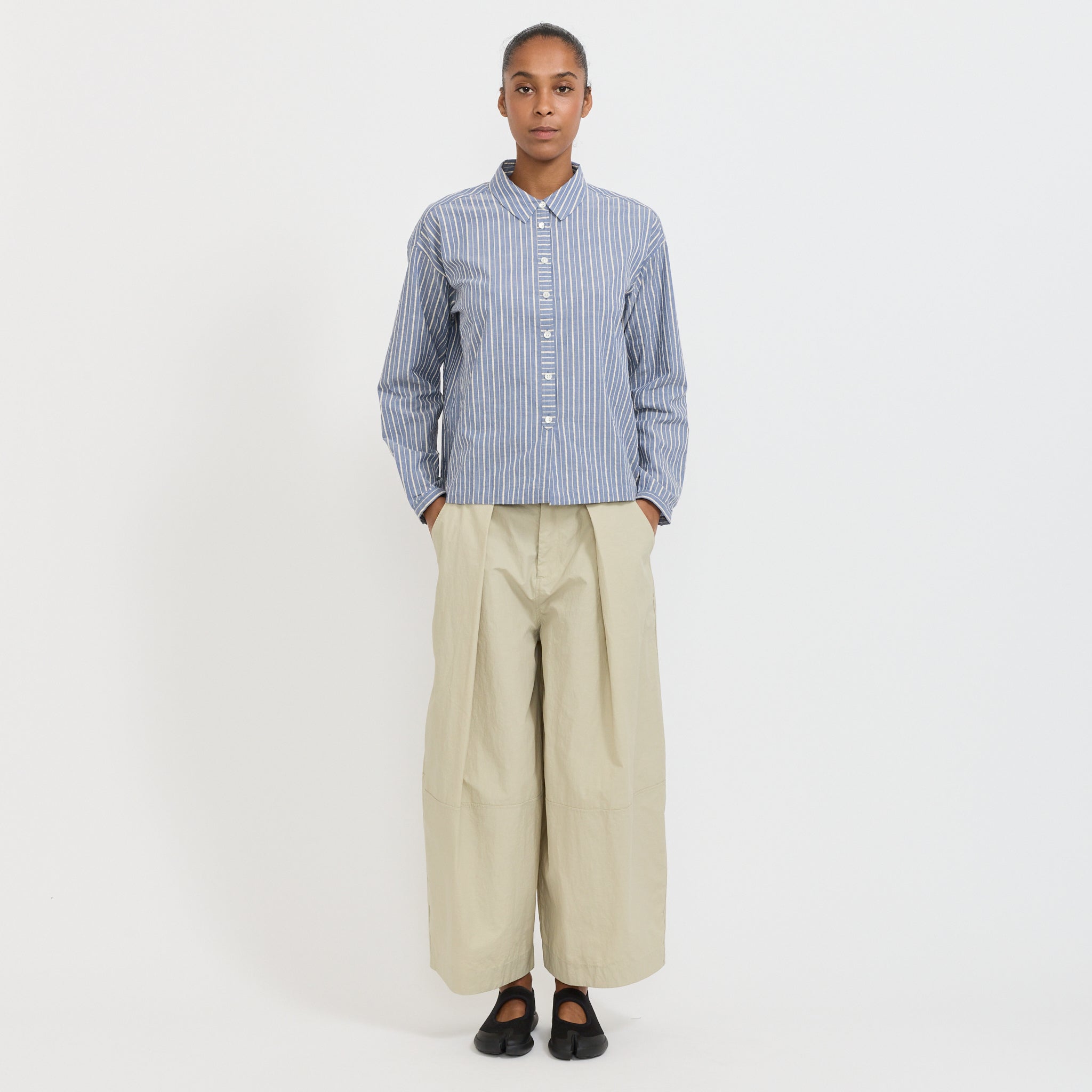 Marianne Shirt Navy/Natural