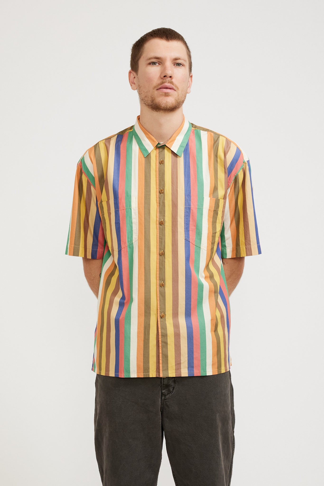 YMC | Mitchum Shirt Multi | Maplestore