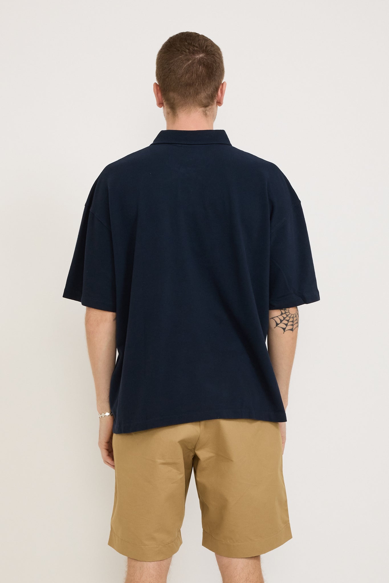 YMC | Polo T Shirt Navy | Maplestore