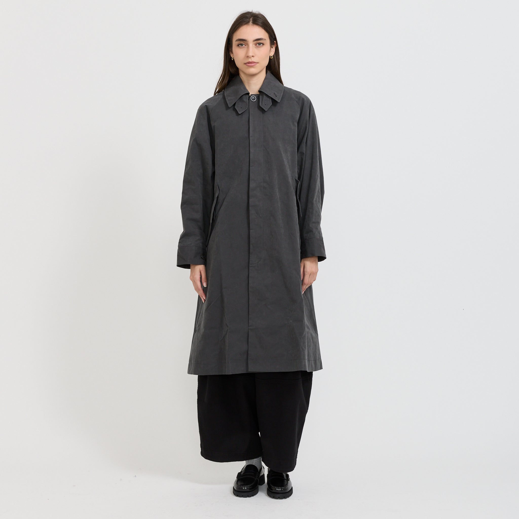 YMC | Runner Trench Coat Grey | Maplestore