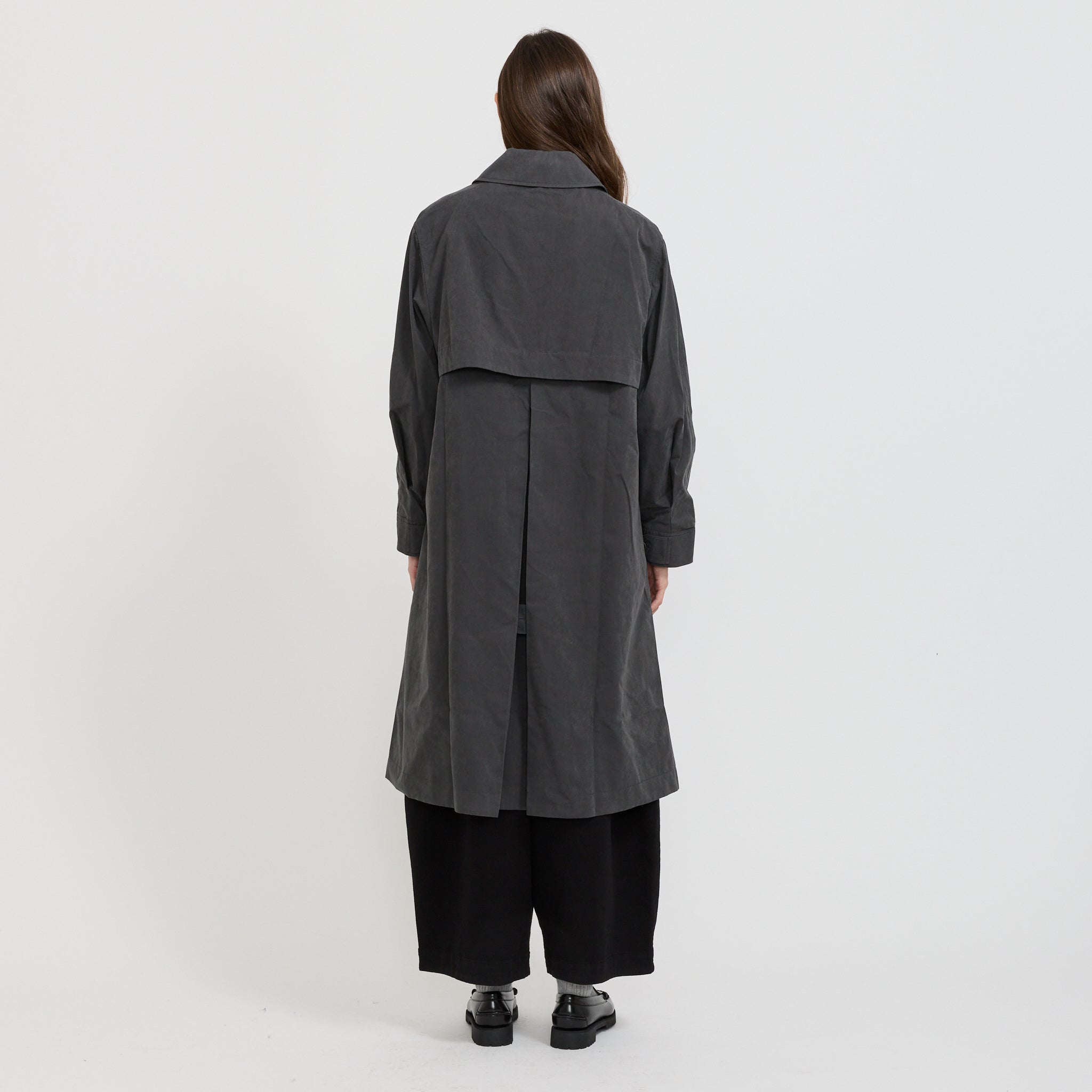 YMC | Runner Trench Coat Grey | Maplestore