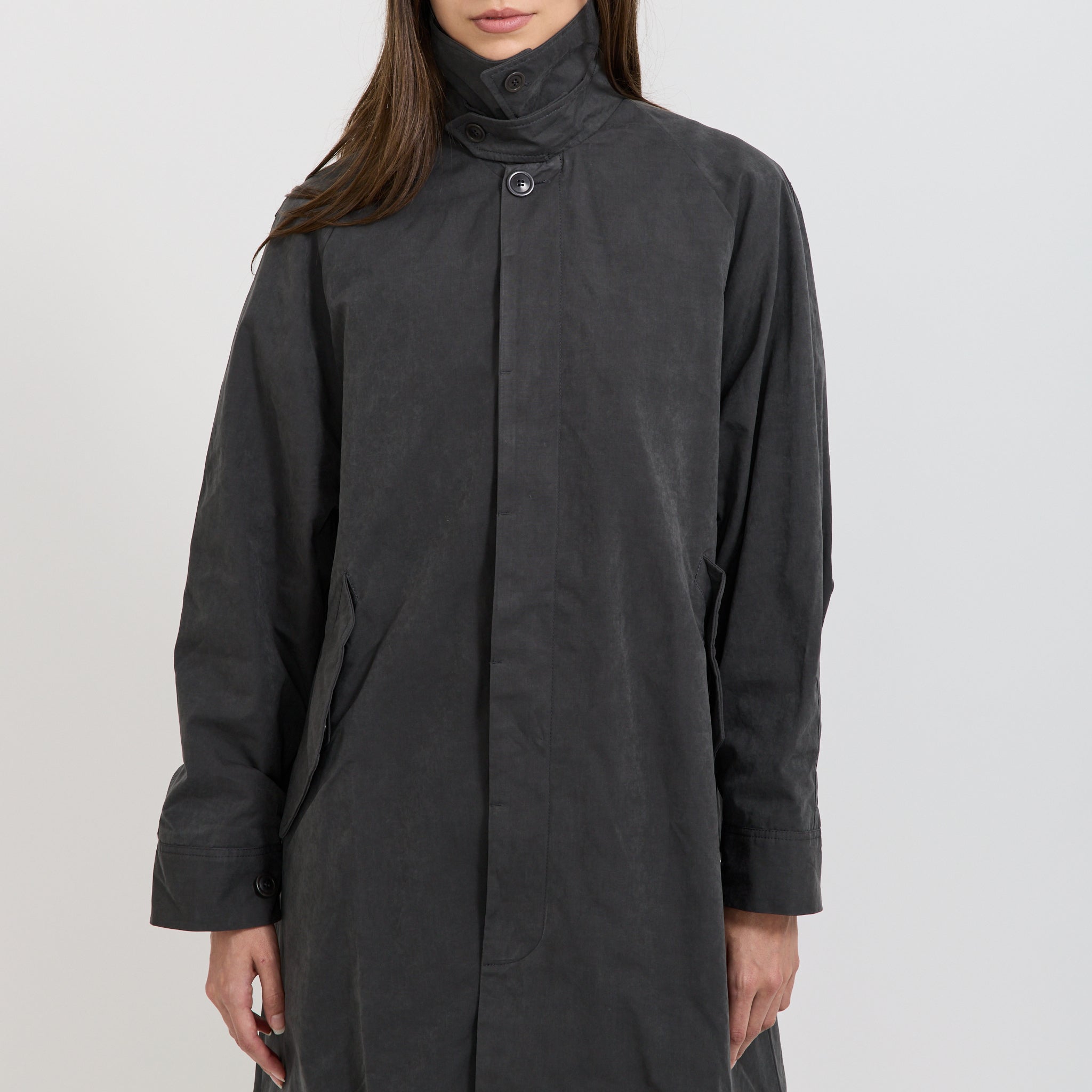 YMC | Runner Trench Coat Grey | Maplestore