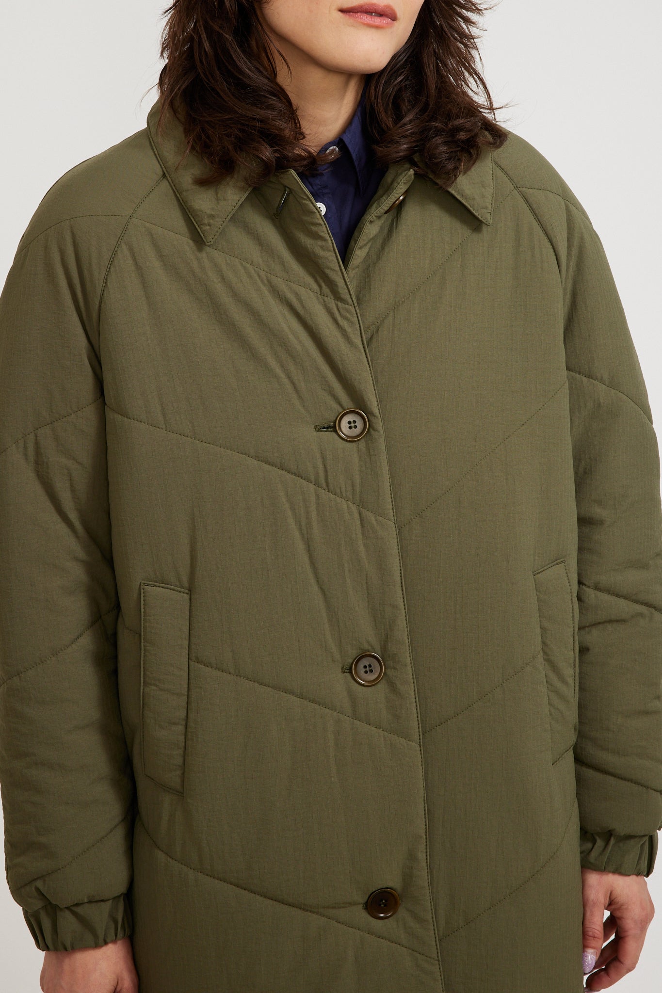 YMC | Sgt Rock Wadded Coat Olive | Maplestore