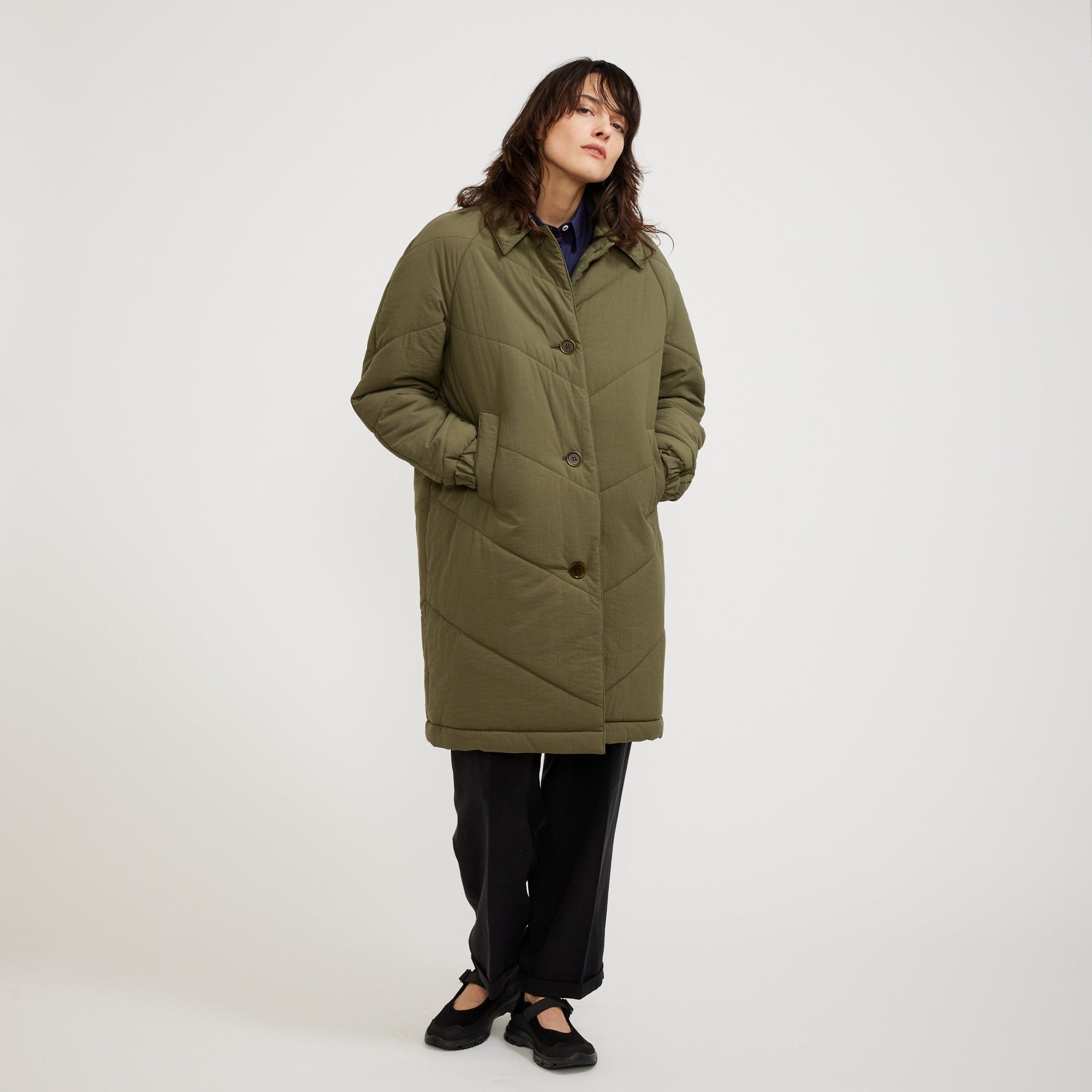 Sgt Rock Wadded Coat Olive