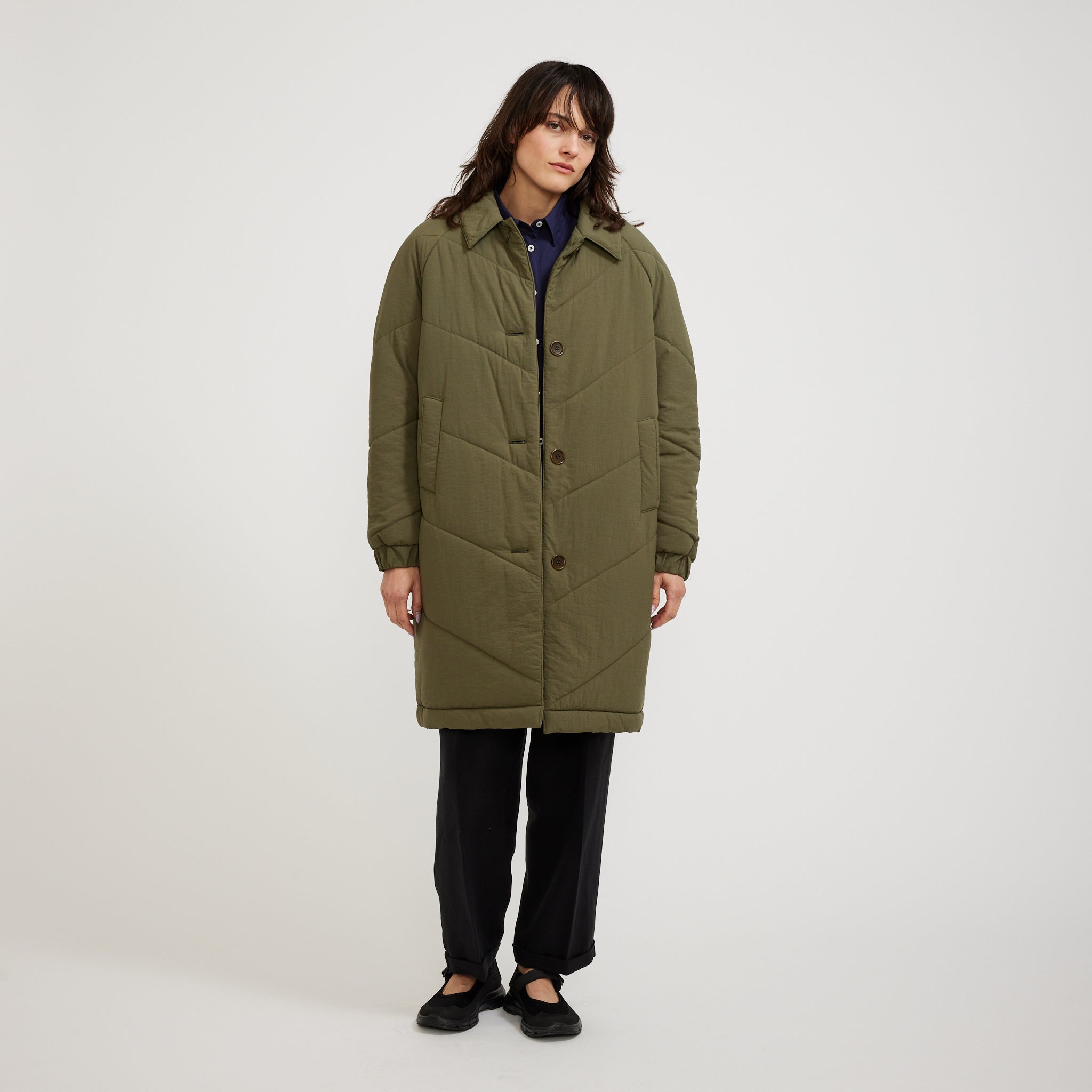 Sgt Rock Wadded Coat Olive