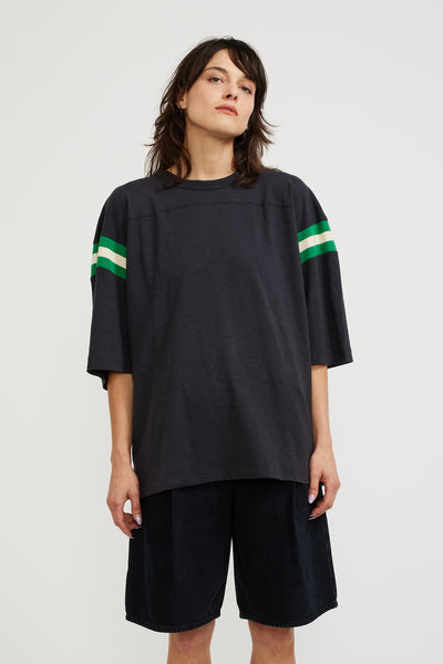 YMC | Skate T-Shirt Black/Green/Ecru | Maplestore
