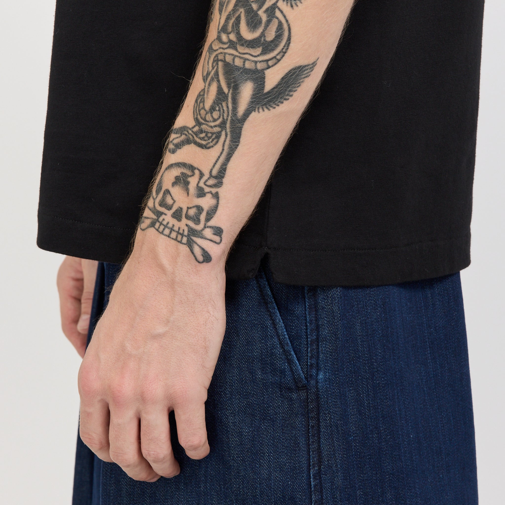 YMC | Triple T-Shirt Black | Maplestore