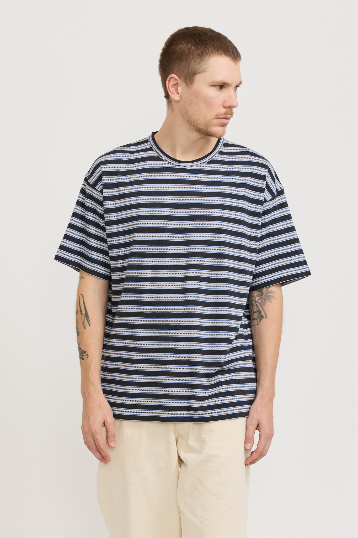 Triple T-Shirt Multi Stripe