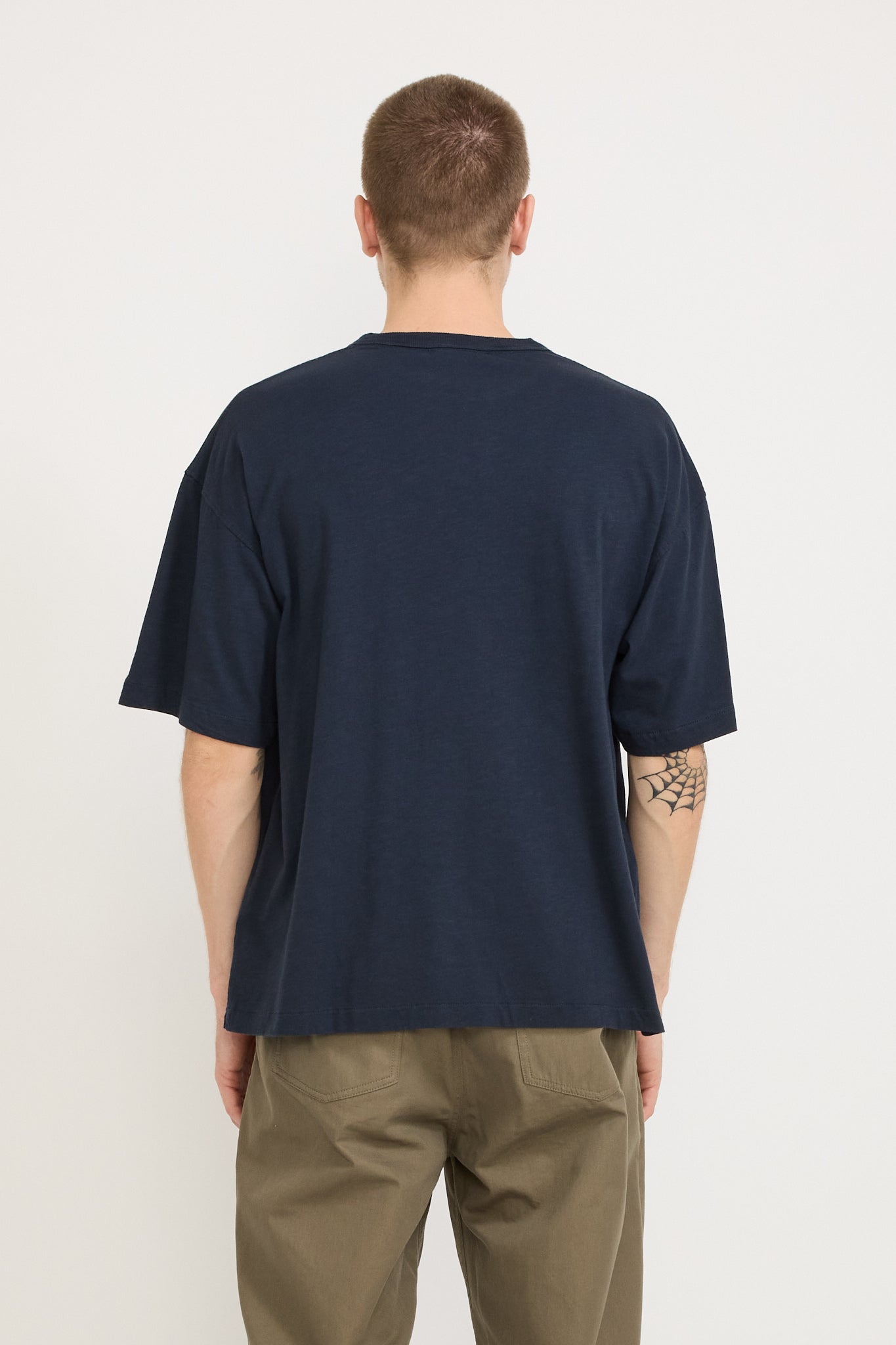 YMC | Triple T-Shirt Navy | Maplestore