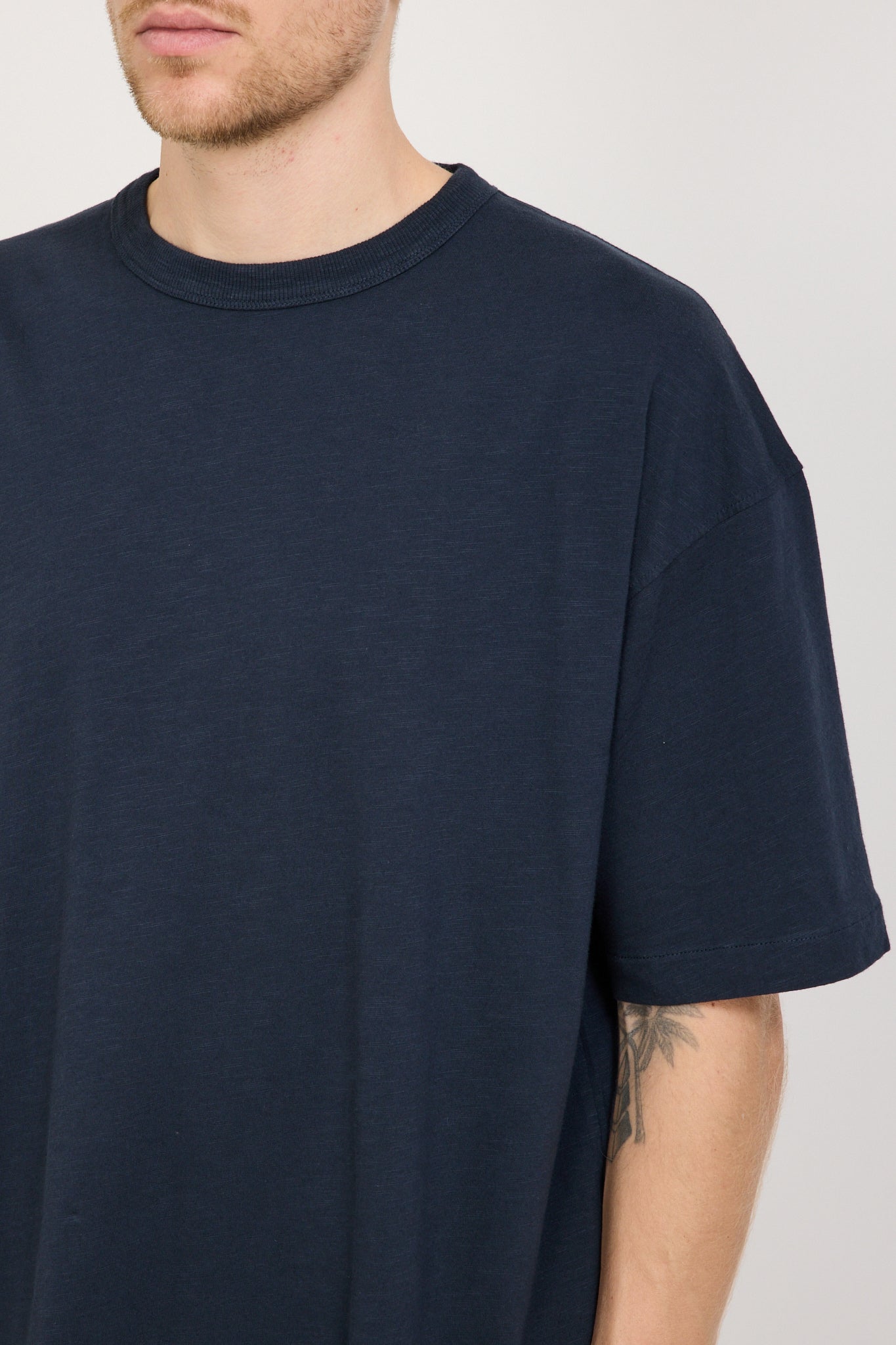 YMC | Triple T-Shirt Navy | Maplestore