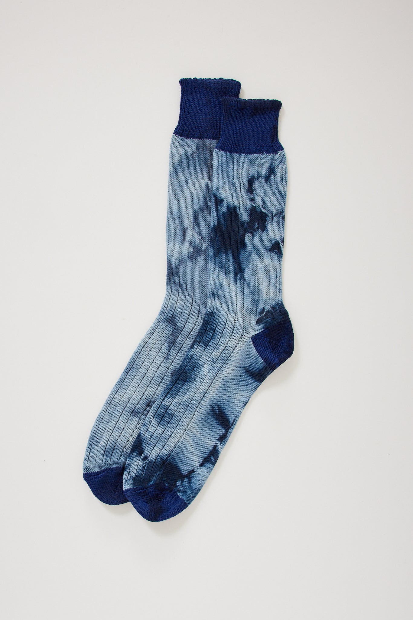 YMC | Tie Dye Sock Blue | Maplestore