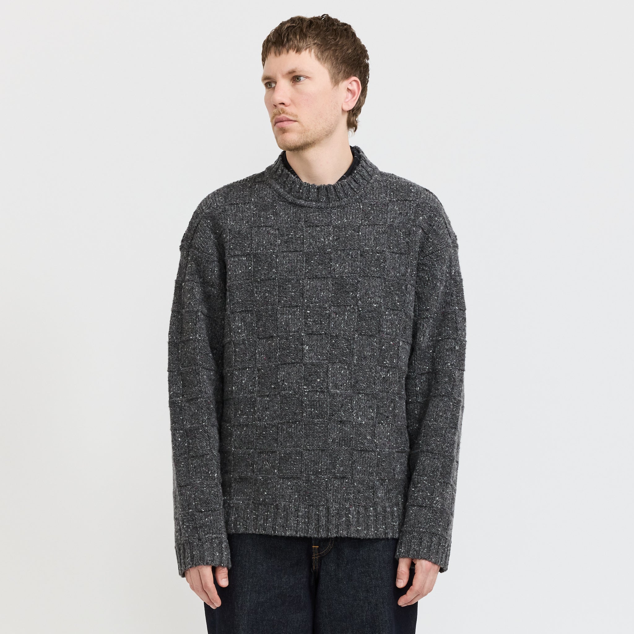 YMC | Undertones Knit Charcoal | Maplestore