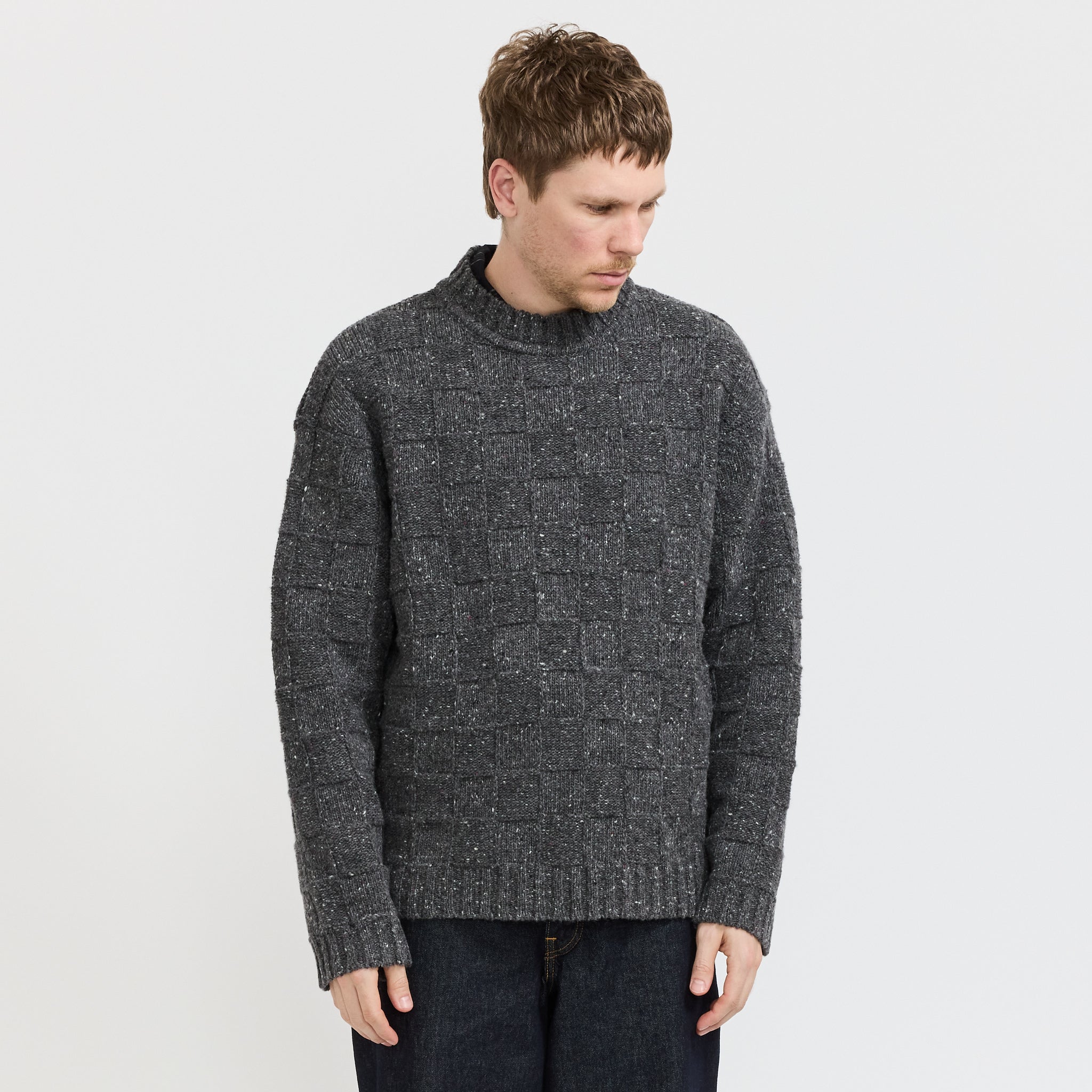 YMC | Undertones Knit Charcoal | Maplestore