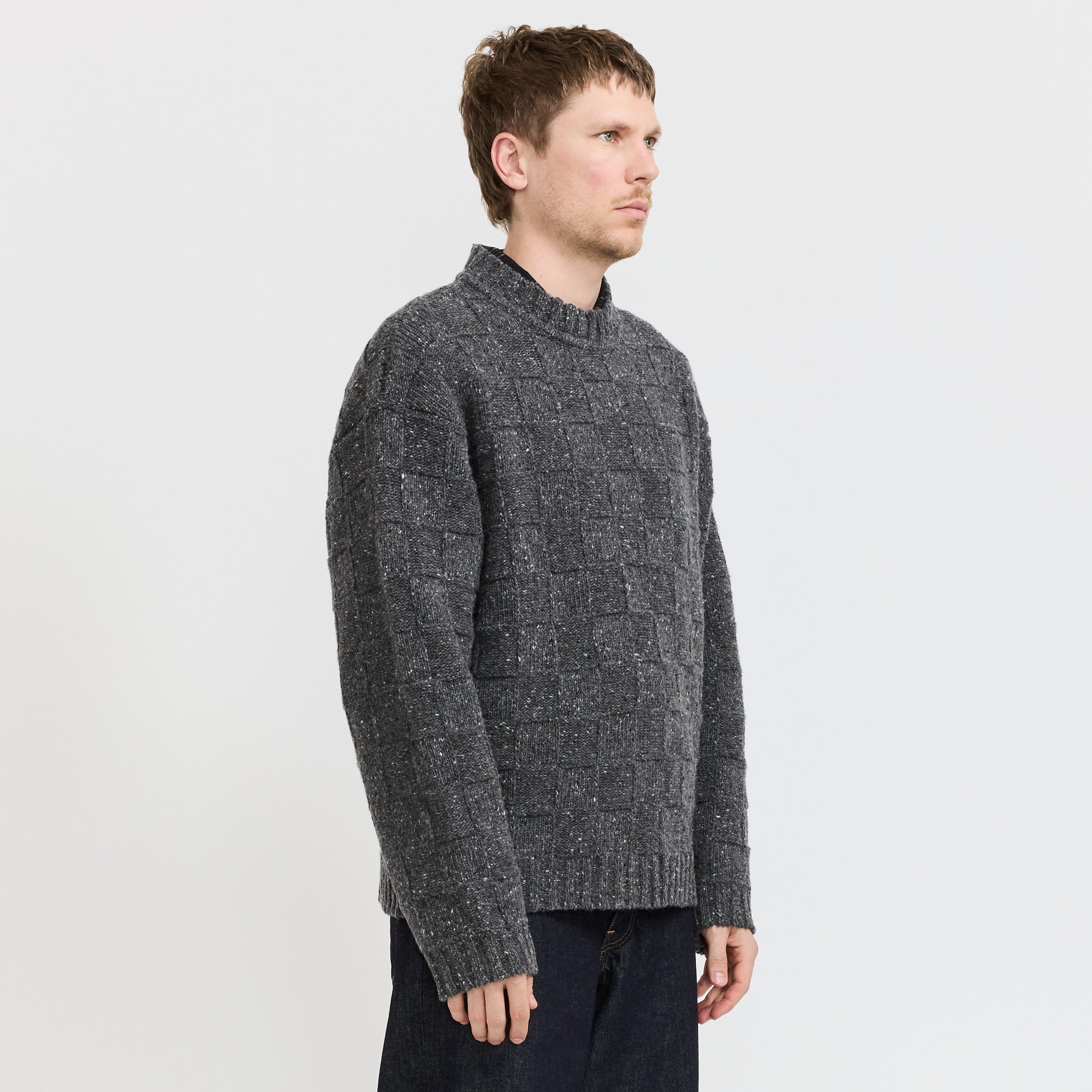 YMC | Undertones Knit Charcoal | Maplestore