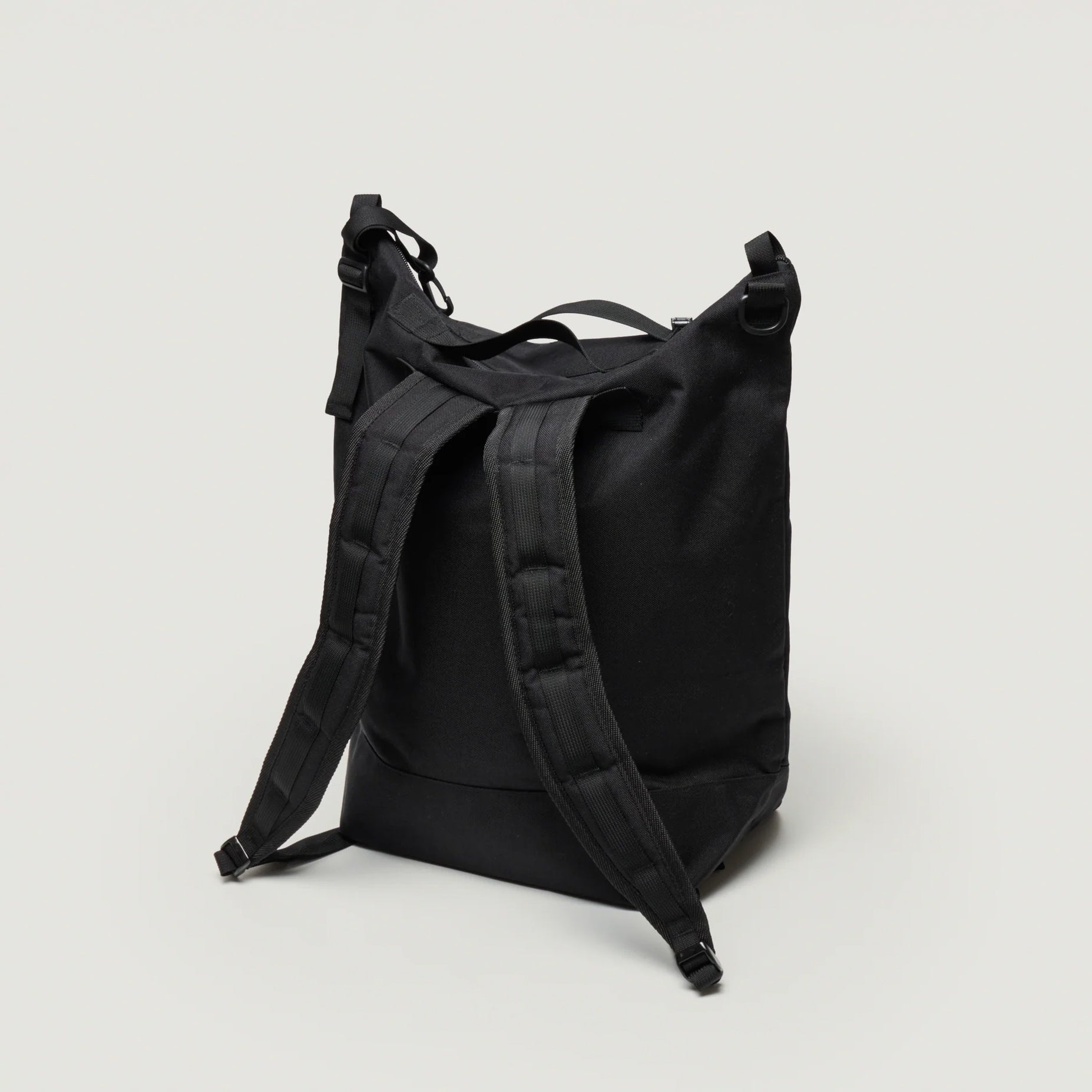 Zipper Backpack Black
