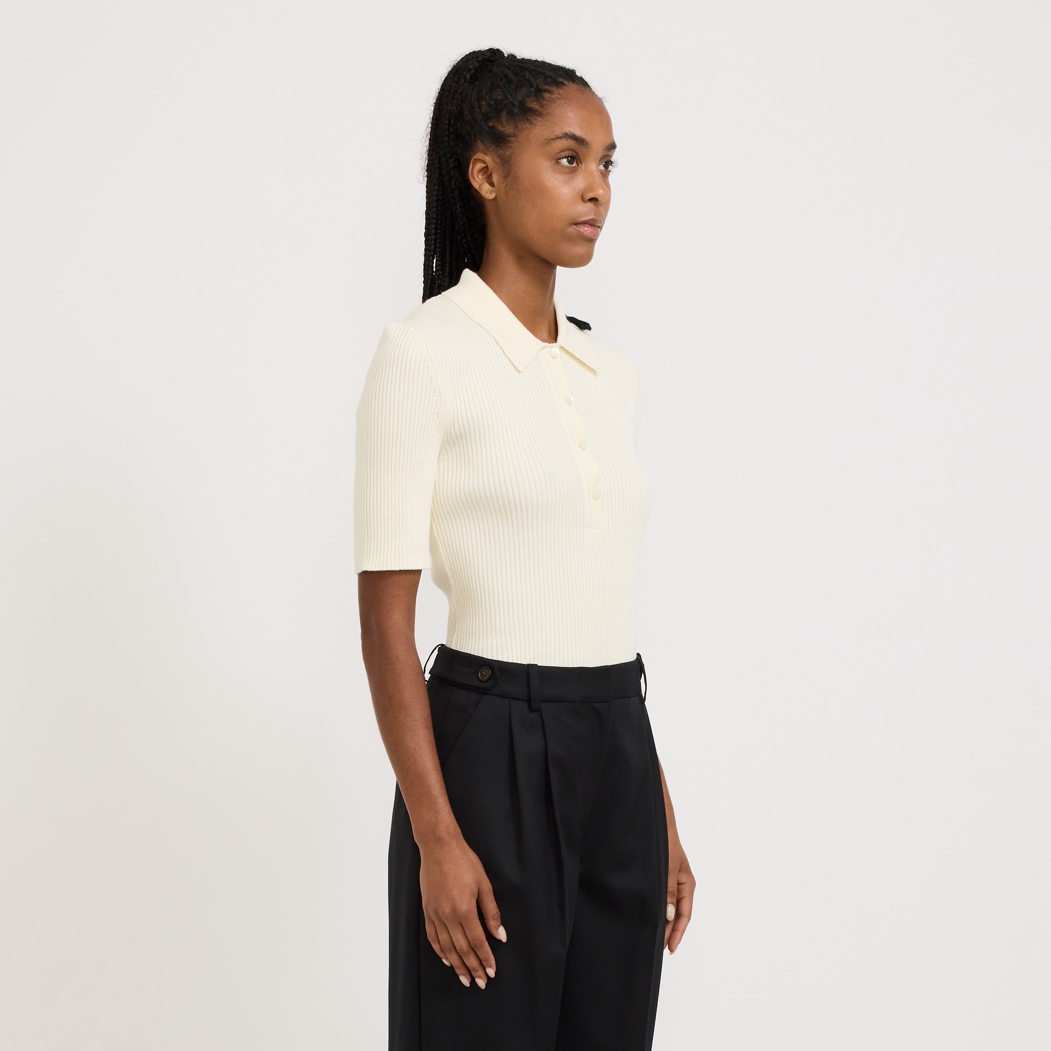A.P.C. | Danae Polo Off White | Maplestore