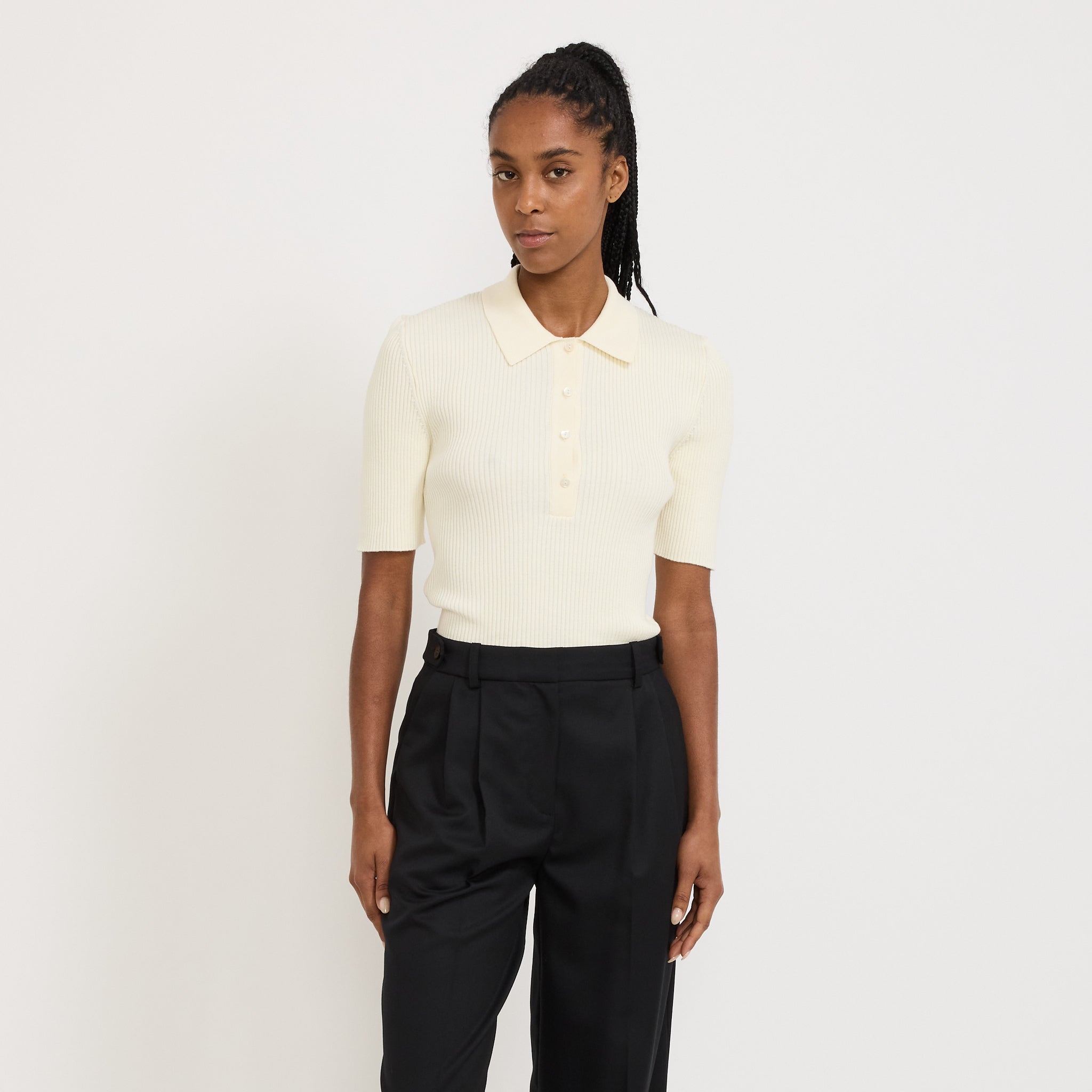 A.P.C. | Danae Polo Off White | Maplestore