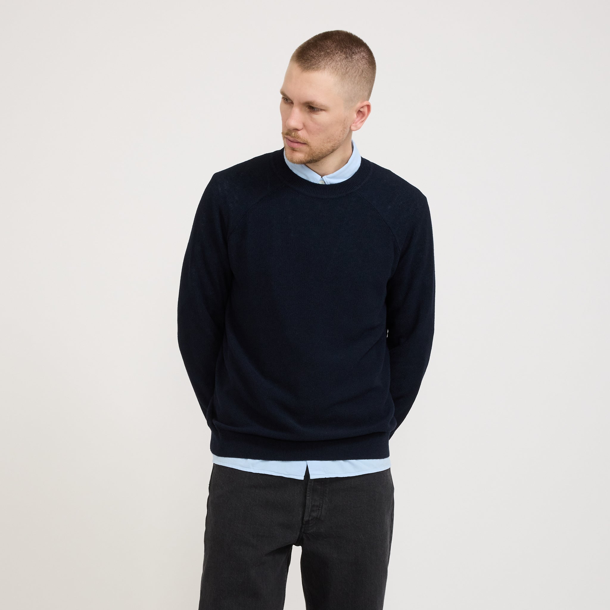 A.P.C. | Florian Jumper Dark Navy | Maplestore