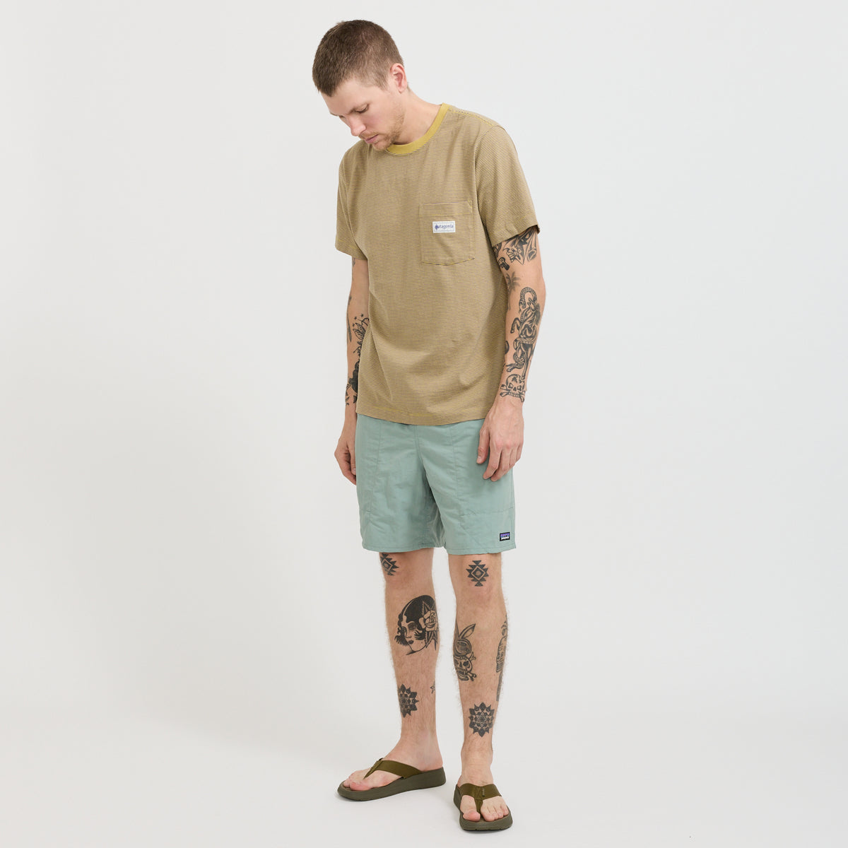 Patagonia | Baggies Longs - 7 in. Cover Green | Maplestore