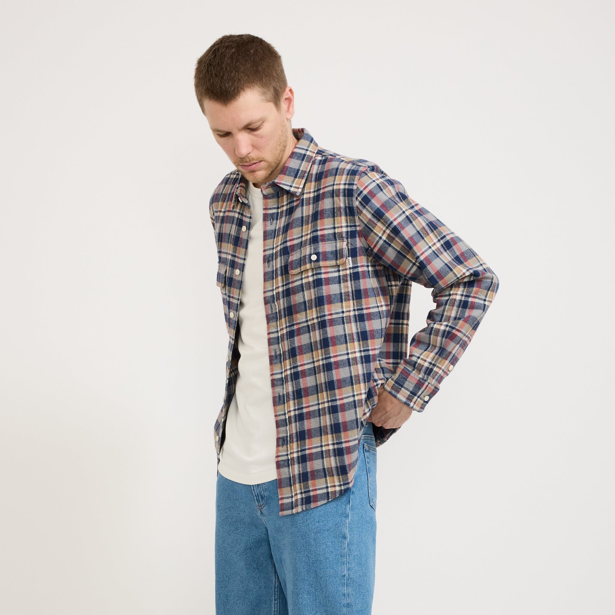 Adsum | Classic Plaid Workshirt Green Check | Maplestore