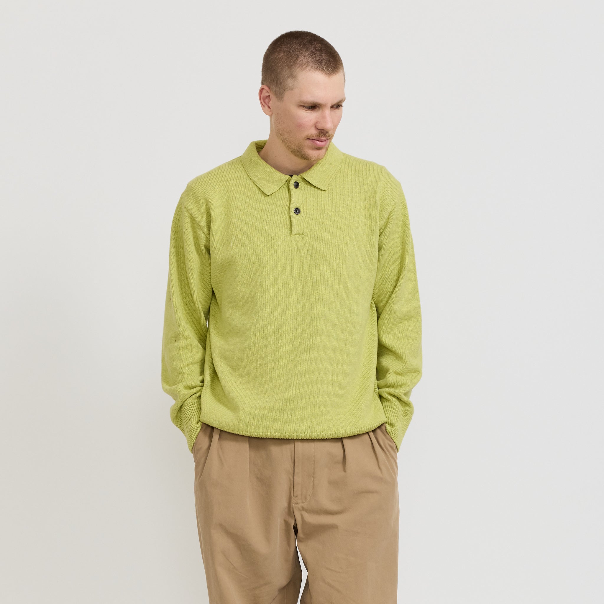 Adsum | Paddy Sweater Chartreuse | Maplestore