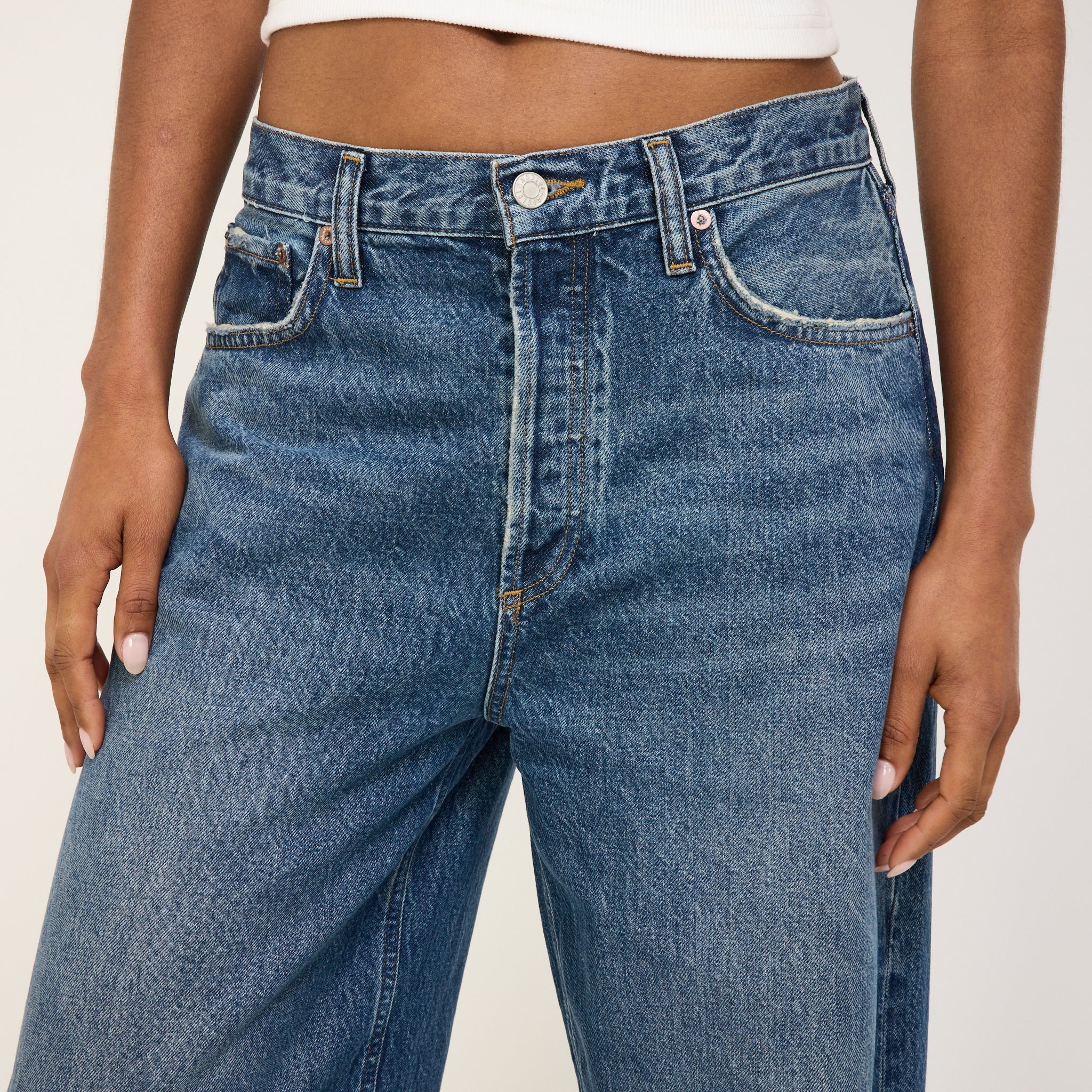 Agolde | Low Slung Baggy Essence | Maplestore