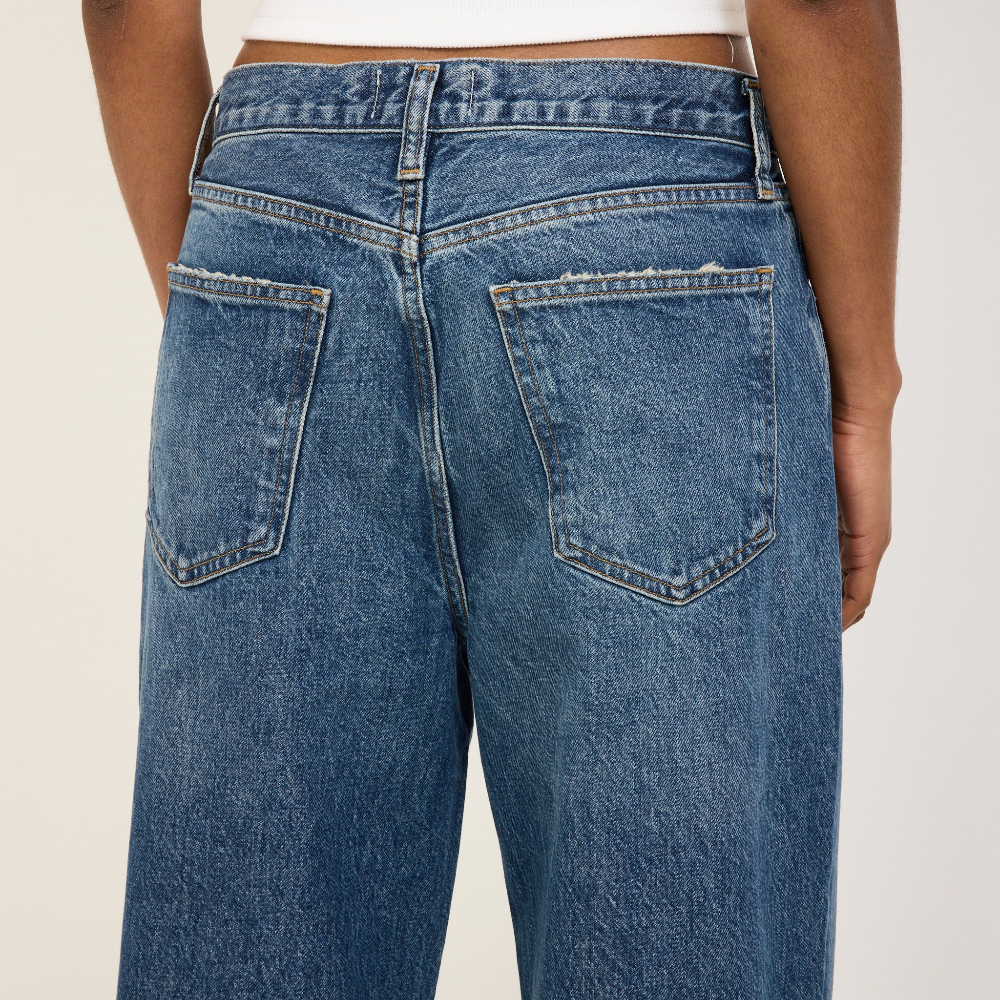 Agolde | Low Slung Baggy Essence | Maplestore