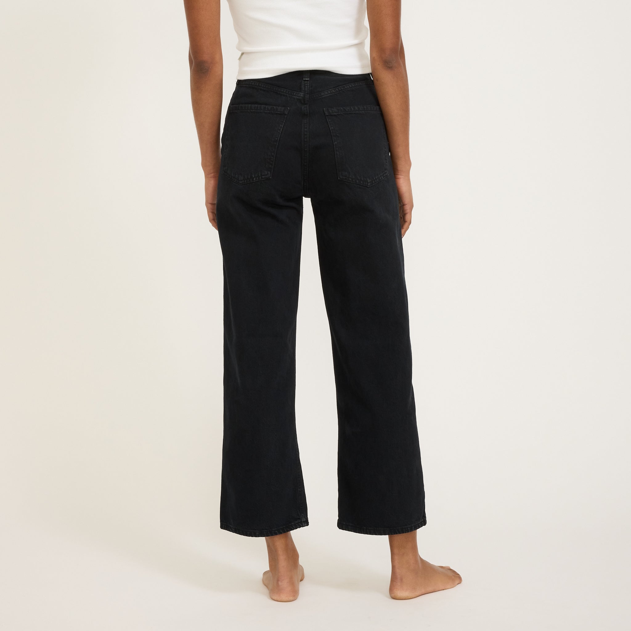 Agolde | Ren High Rise Wide Leg Scowl | Maplestore