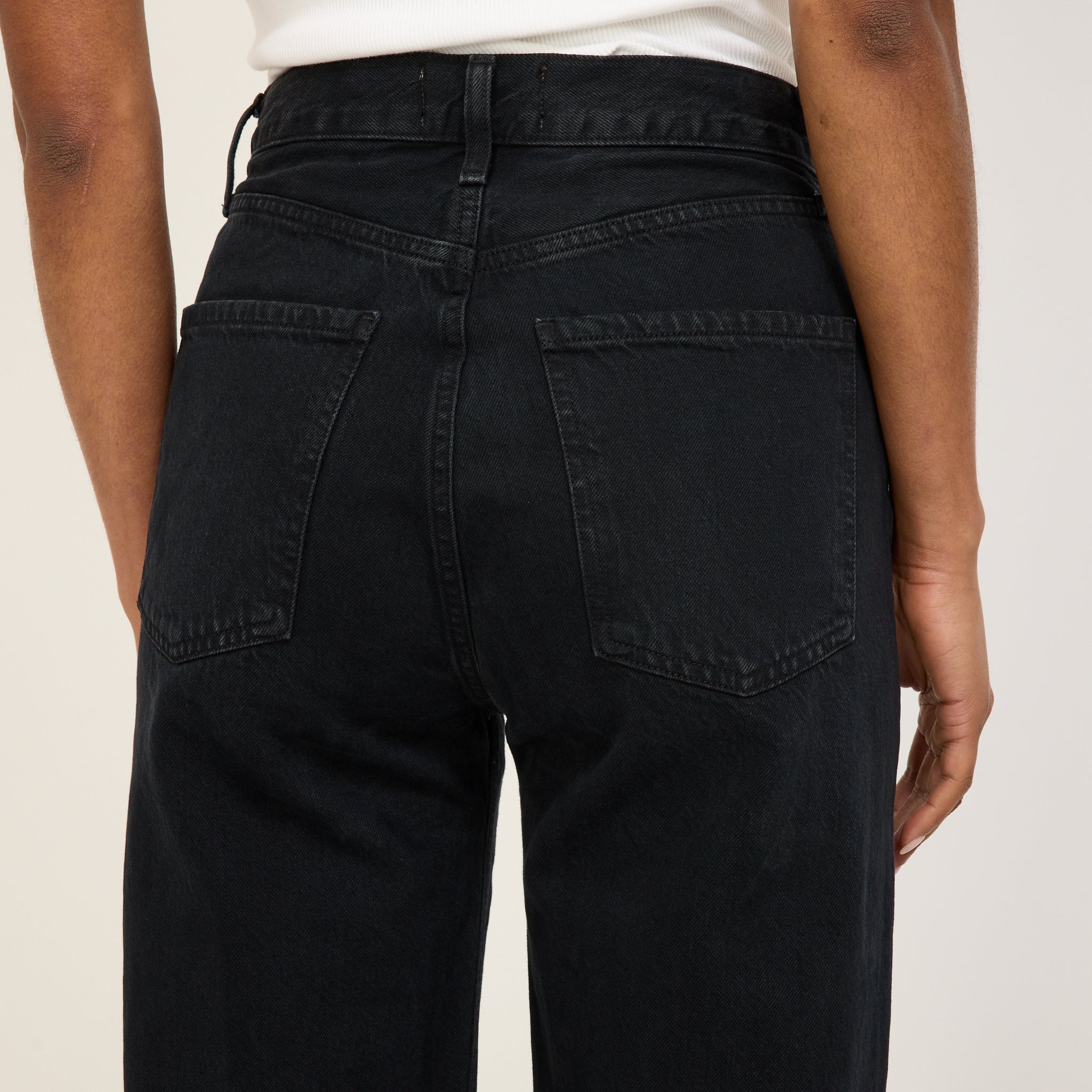 Agolde | Ren High Rise Wide Leg Scowl | Maplestore