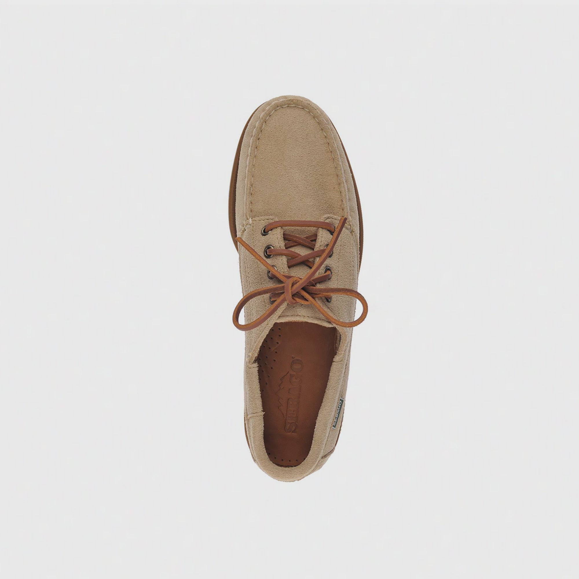 Sebago | Askook Suede Beige Camel | Maplestore
