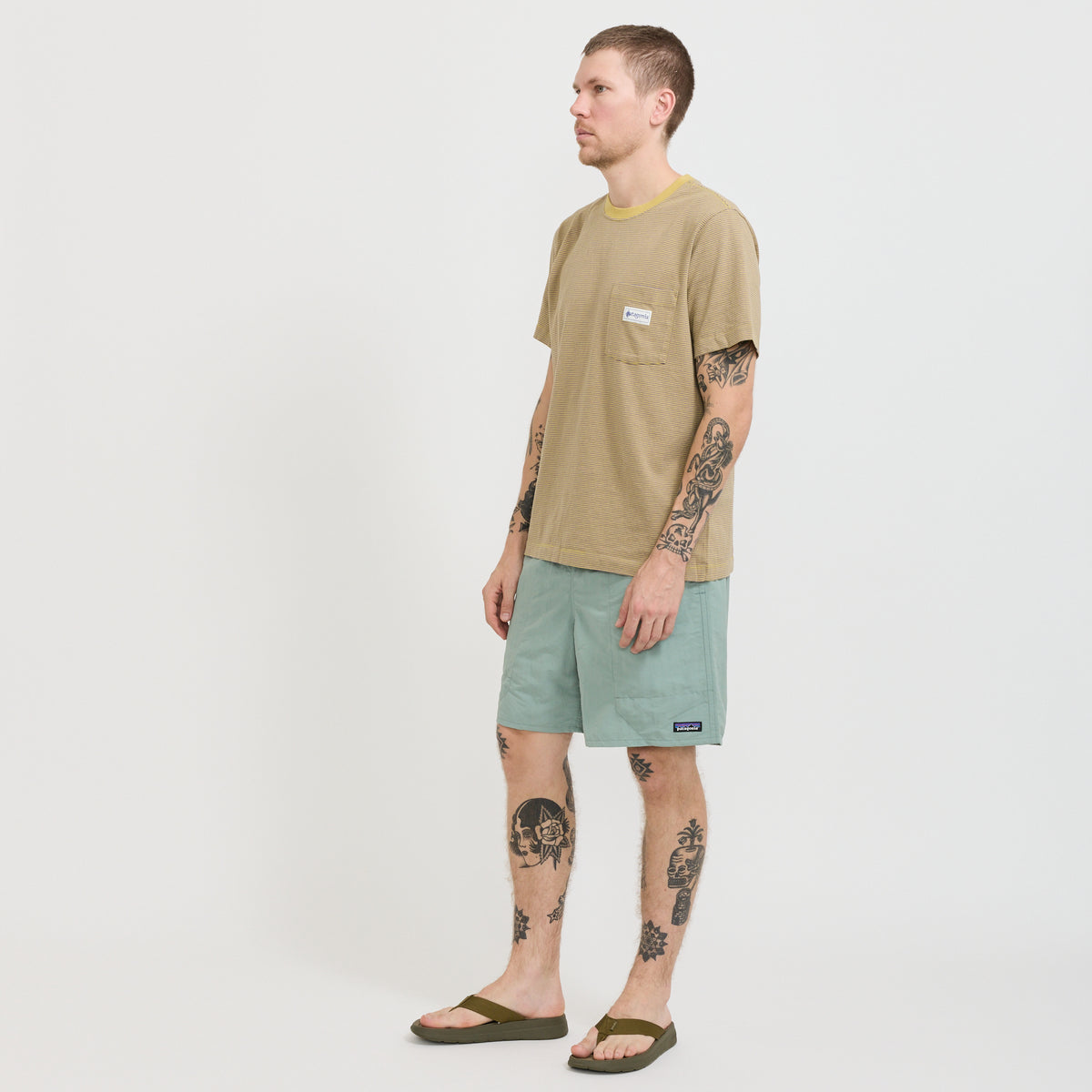 Patagonia | Baggies Longs - 7 in. Cover Green | Maplestore